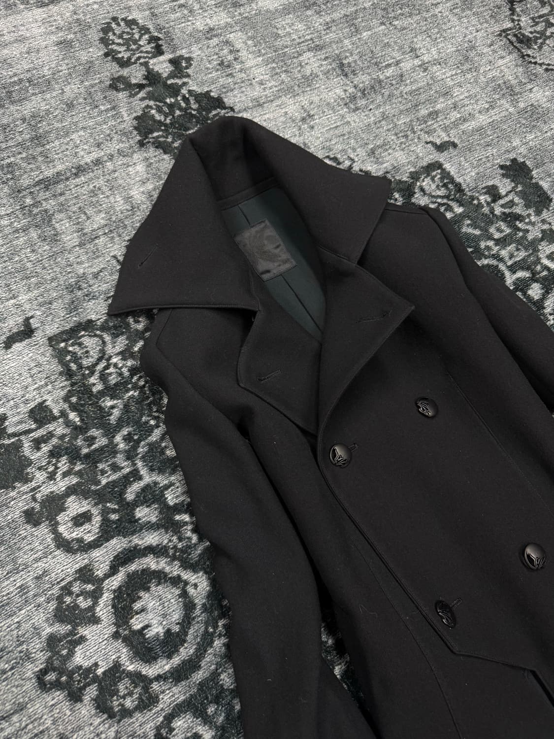 Kiryuyrik laine wool napoleon double ja 상품이미지2