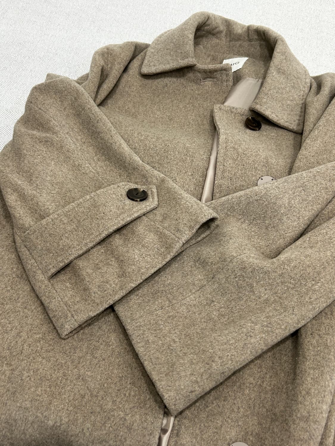 더엣지 AtG 울 발마칸 롱코트 여성 88 상품이미지10