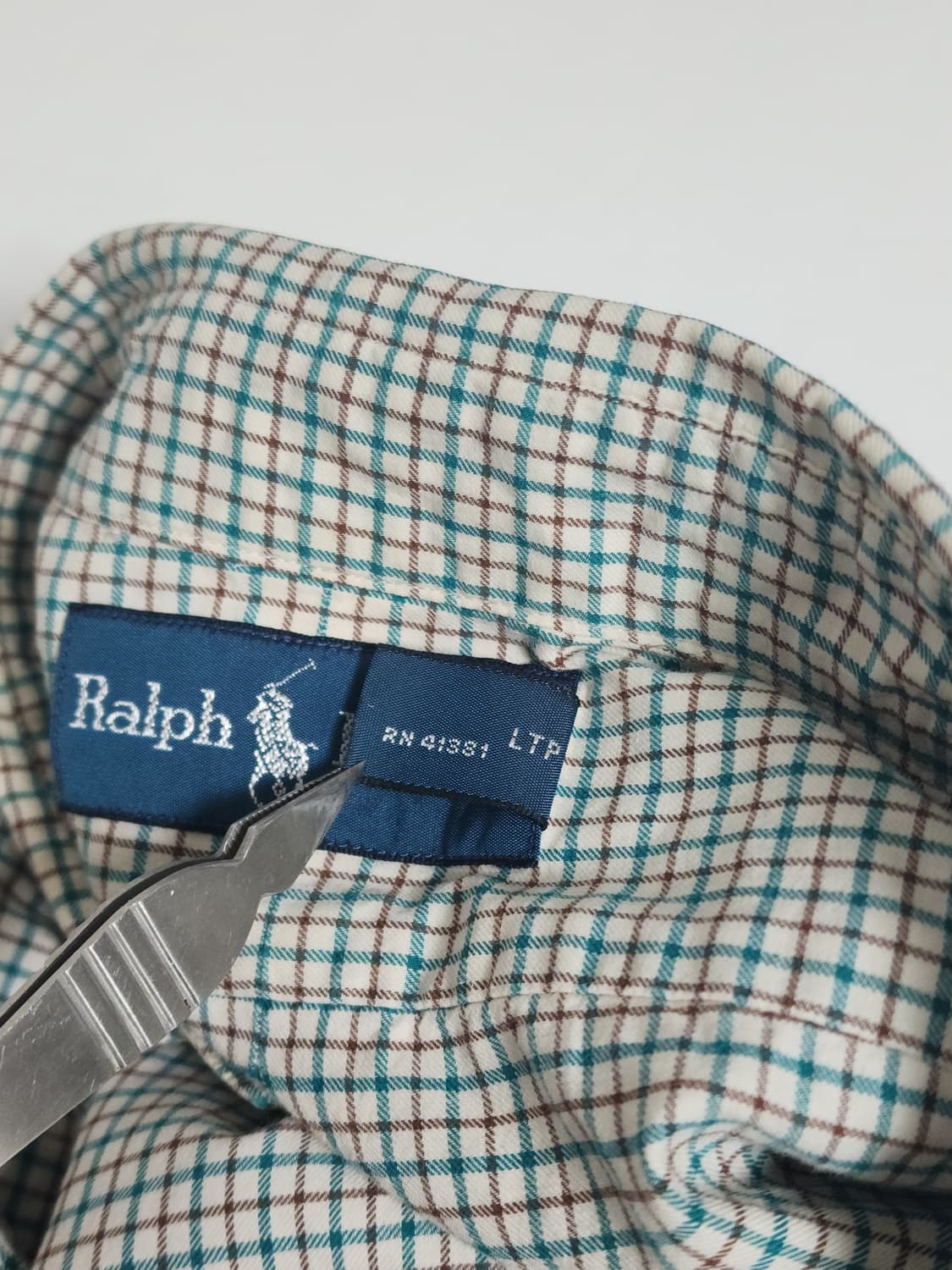 랄프로렌 체크 셔츠 XS 상품이미지8