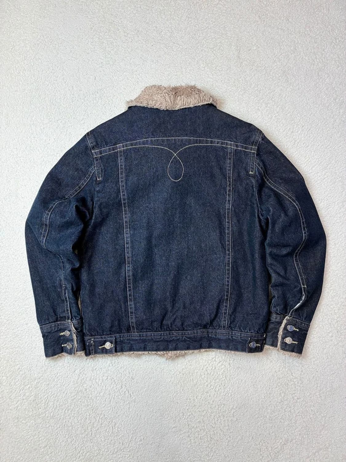CK 캘빈클라인 00's 양털 쉐르파 데님 자켓 PN6005 상품이미지7