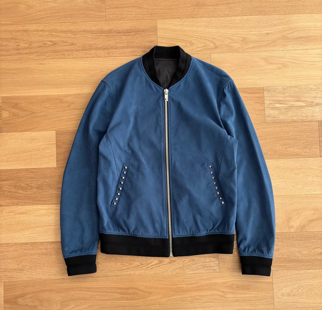 시스템 스터드 스웨이드 블루종 자켓 105 상품이미지1