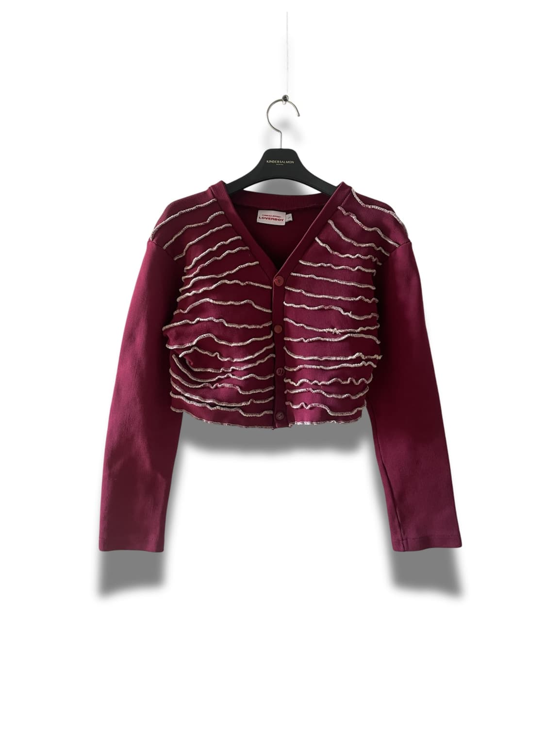 CHARLES JEFFREY LOVERBOY 17SS 프릴 볼레로 가디건 상품이미지1