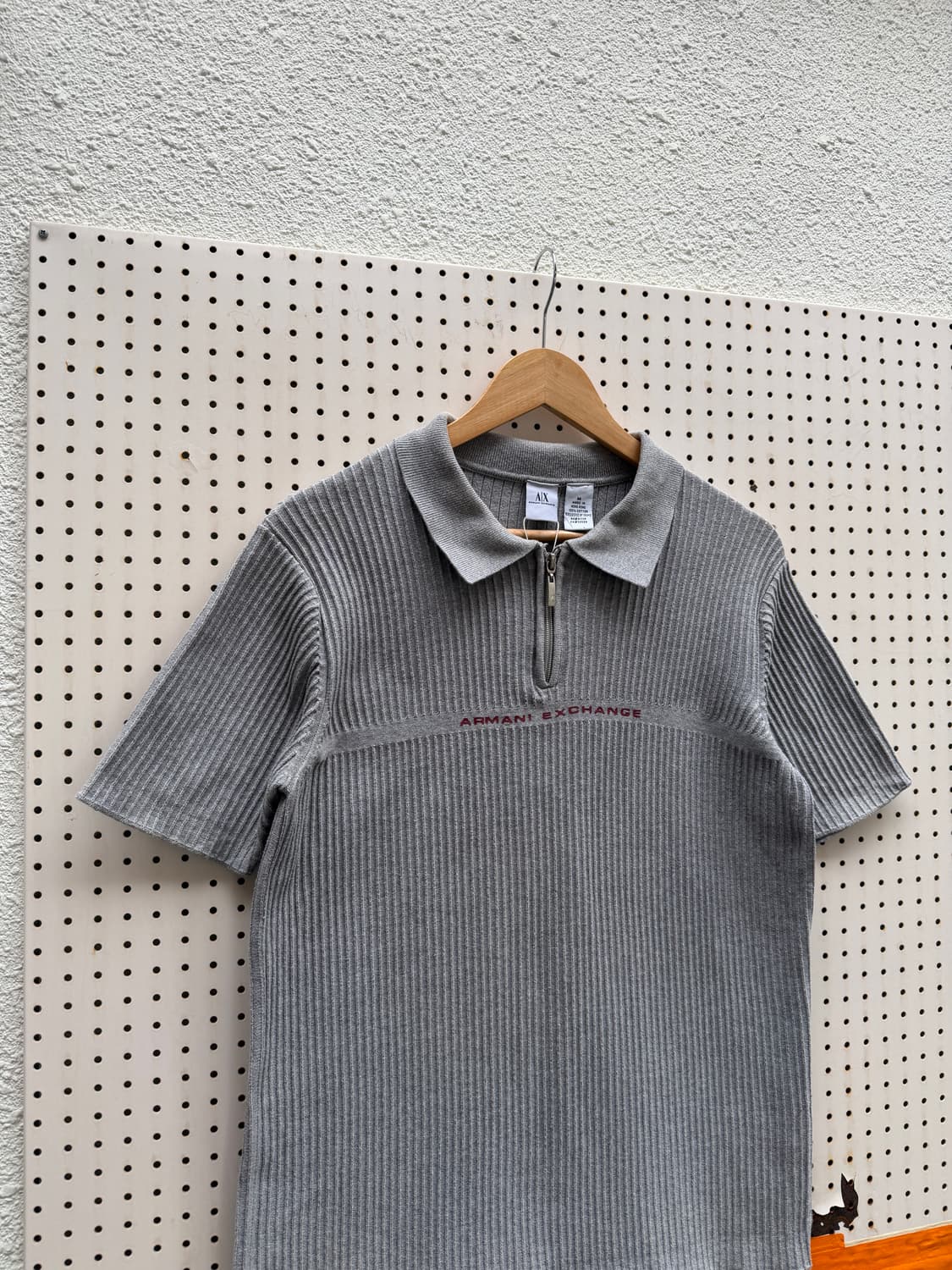 ARMANI EXCHANGE HALF ZIP 아르마니 반팔니트 상품이미지4