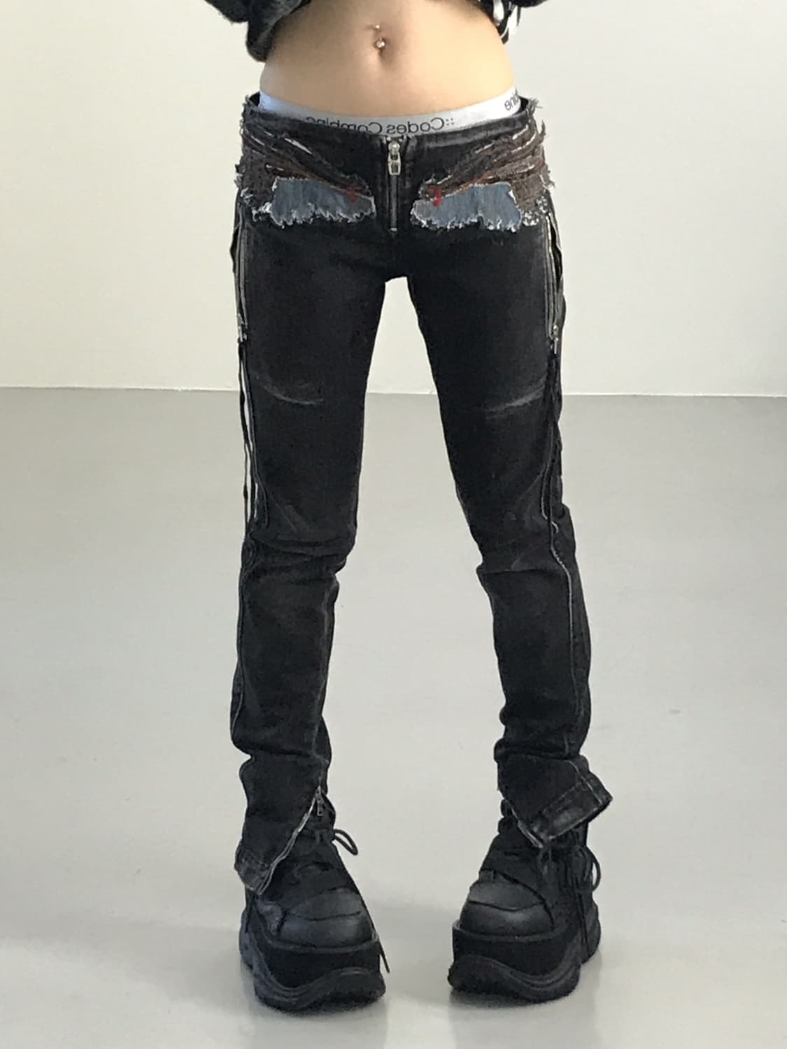 Miss Sixty Y2k Detail Cotton Jeans 상품이미지1