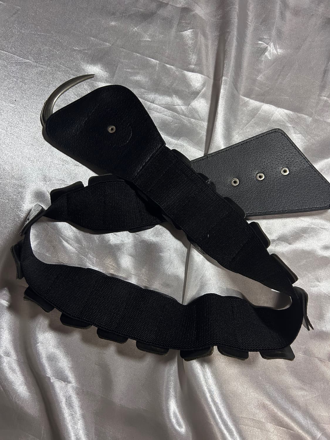 punk leather belt 상품이미지4
