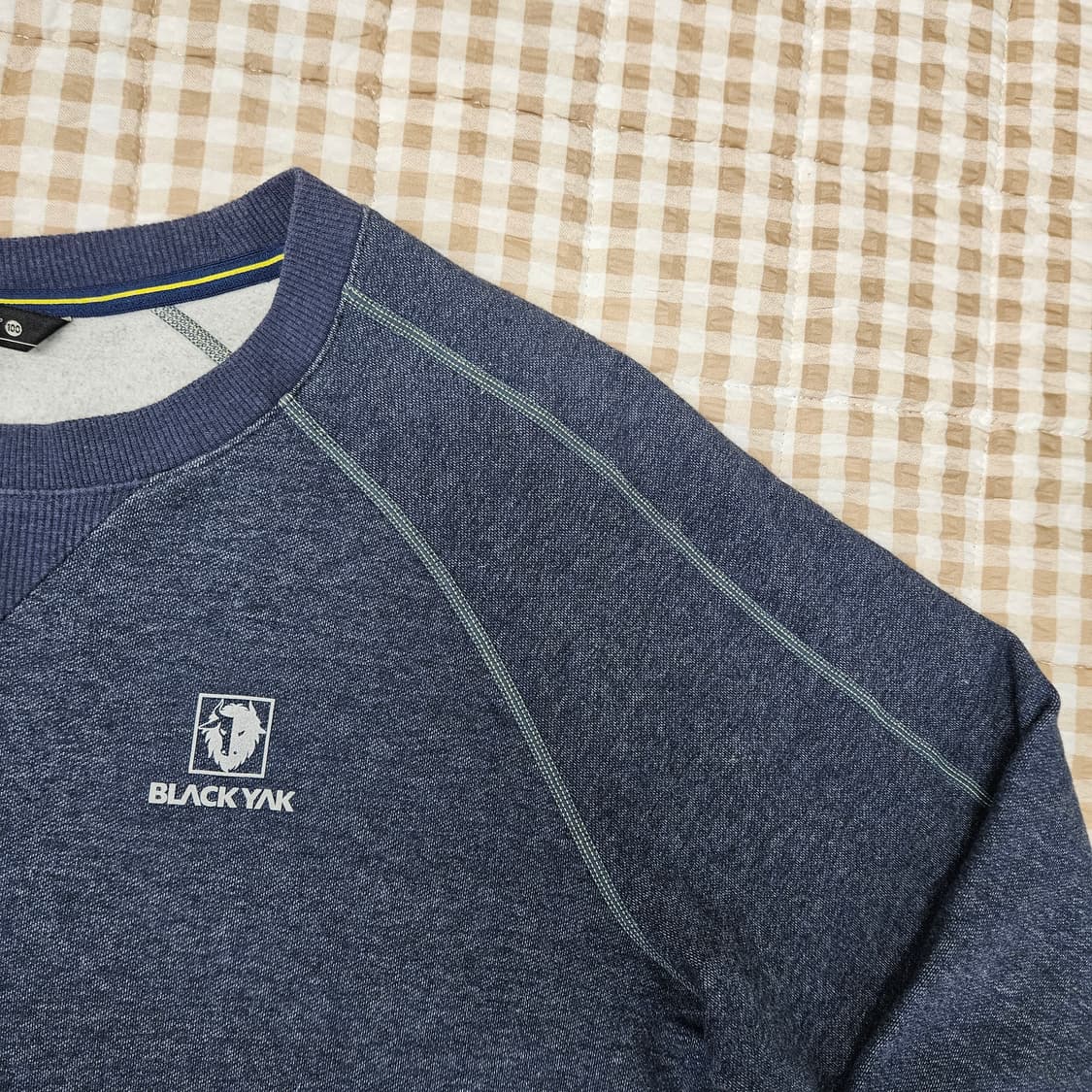 블랙야크 기모 맨투맨 남자100 상품이미지3