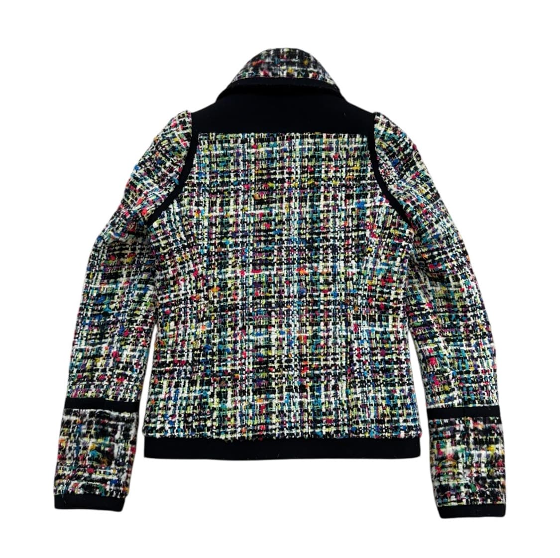 발렌시아가 07FW 런웨이 멀티컬러 헤비 트위드 자켓 상품이미지5