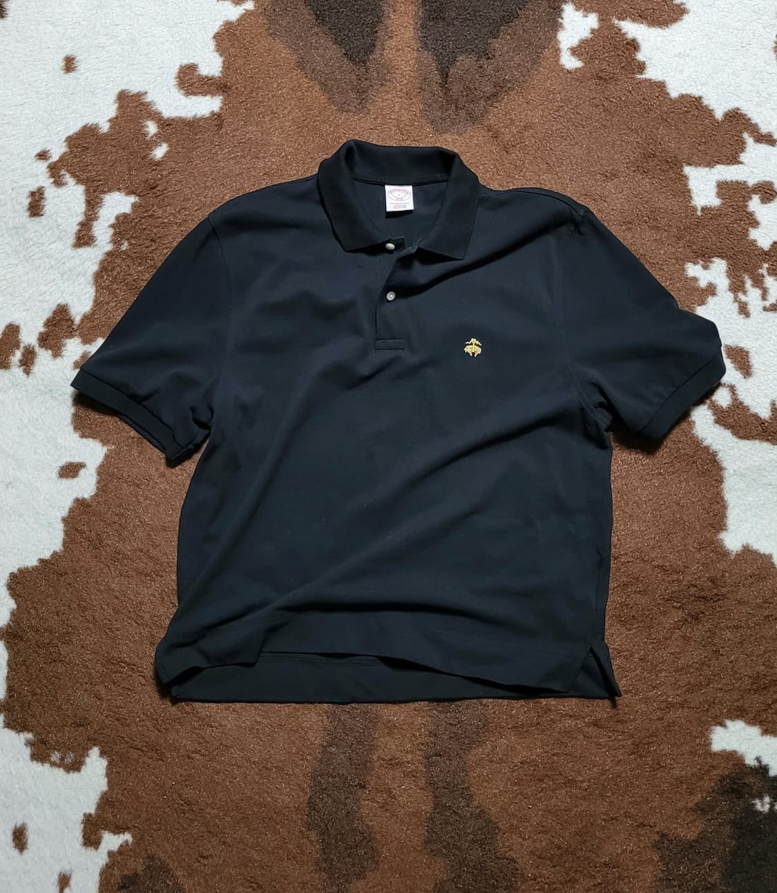 미국 BROOKS BROTHERS 남성용 블랙 피켓셔츠(L) 상품이미지1