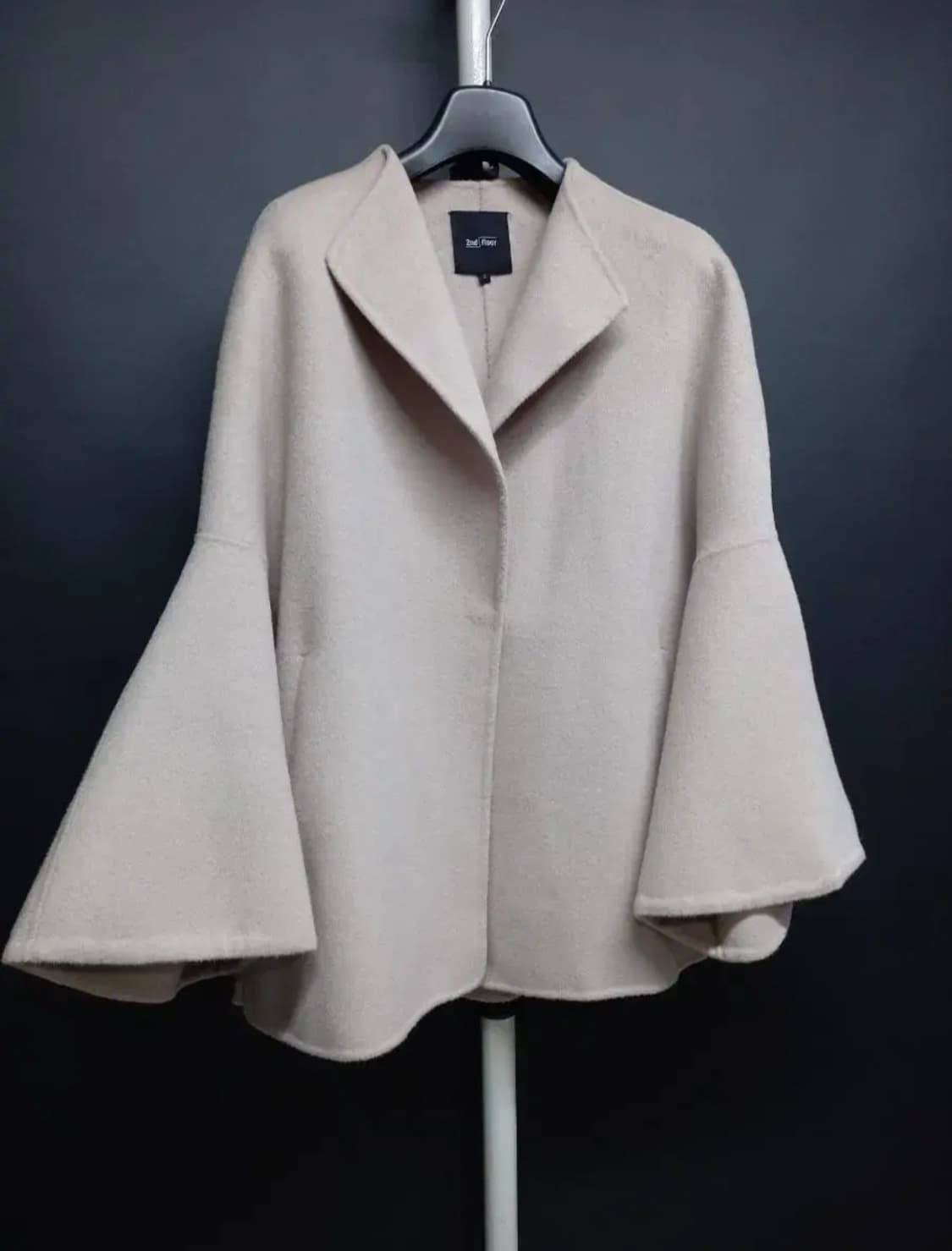 새 세컨플로어 핸드메이드 광폭 하프 코트 55-88 상품이미지3