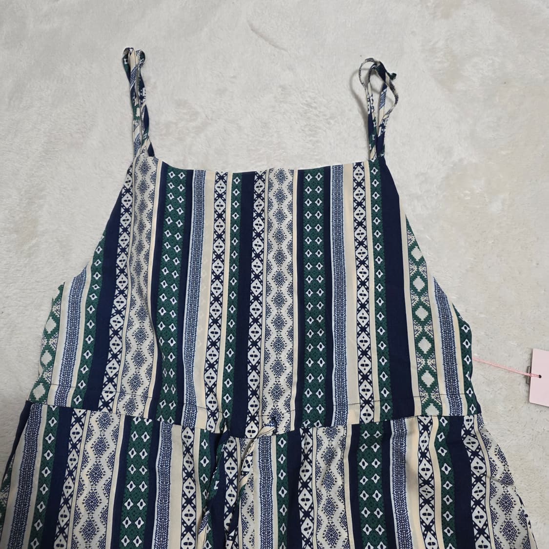 (66)여성 SOUP 끈 나시 와이드 오버롤 점프슈트 여름 상품이미지2