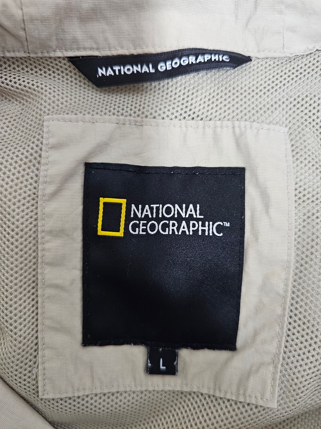 내셔널지오그래픽 반팔 아노락 L 상품이미지3
