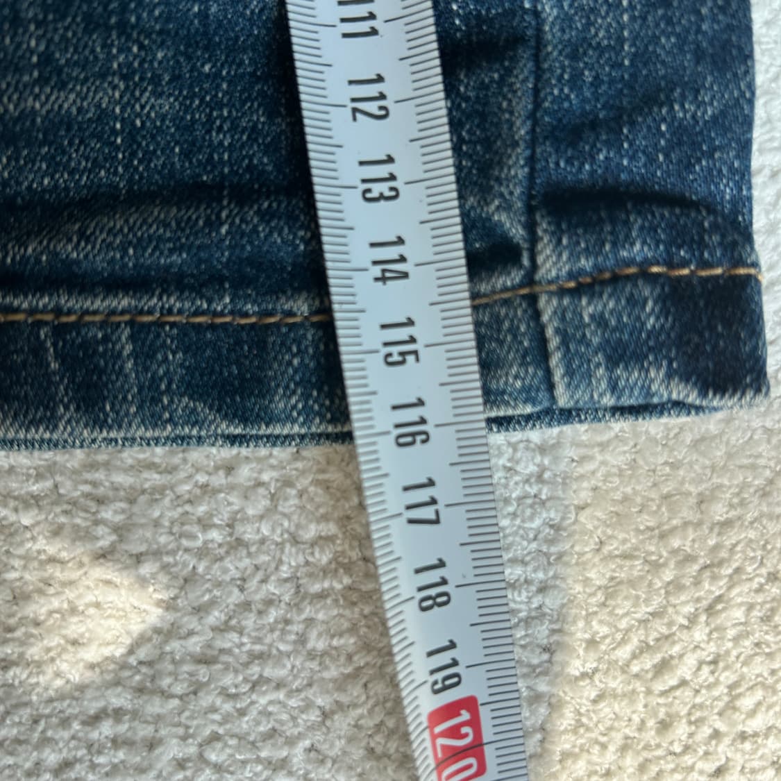 에비스 자수 백로고 데님팬츠 35 상품이미지8