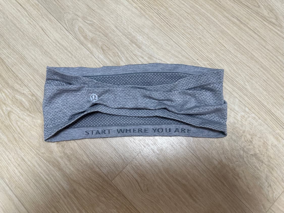 룰루레몬 모자 블랙 L/XL, 헤어밴드  묶어 팝니다 상품이미지5