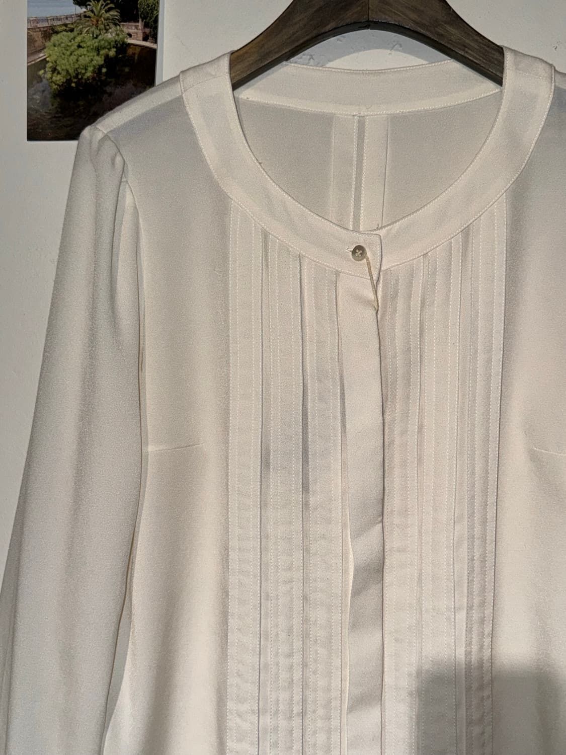 paul stuart 핀턱 블라우스 상품이미지4