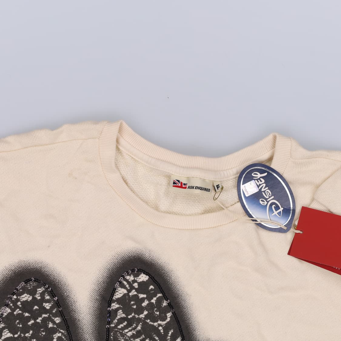 F 새상품 ASK 디즈니 맨투맨 0318H1 상품이미지4