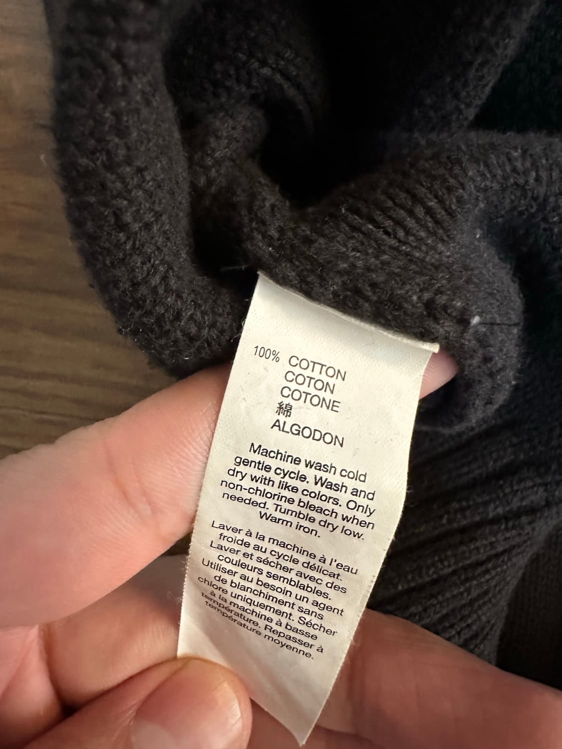 빈티지 올드갭 니트 네이비 라지 상품이미지4