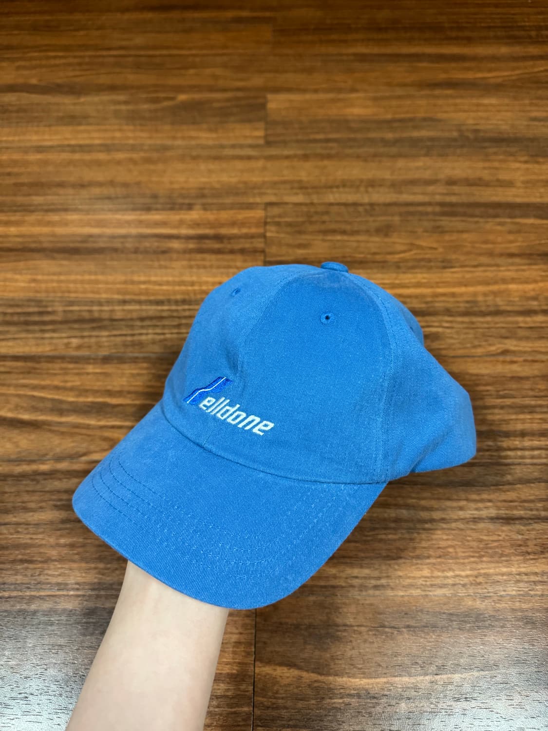 We11done 웰던 볼캡 블루 ( 지디 착용 ) 상품이미지4