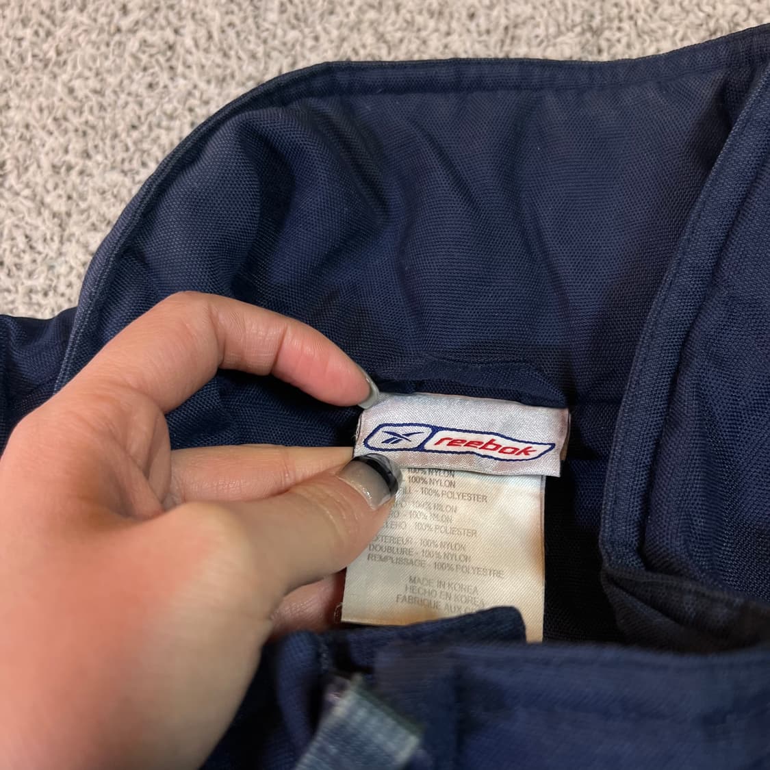 리복 NFL 올드스쿨  댈러스 카우보이스 빅로고 점퍼 상품이미지4