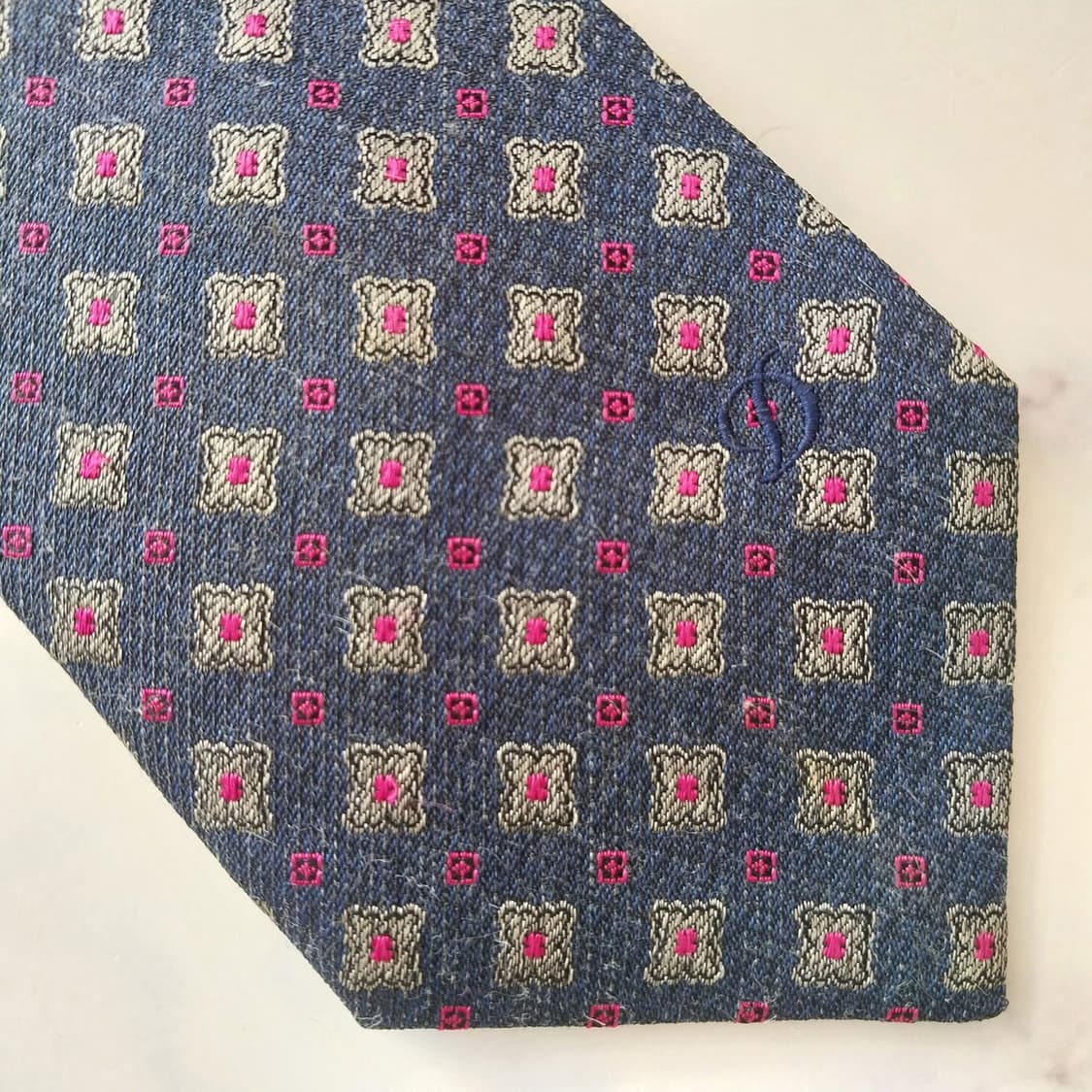 에스.티. 듀퐁 넥타이 자카드 패턴 8.5cm A+~A등급 K2080
 상품이미지7