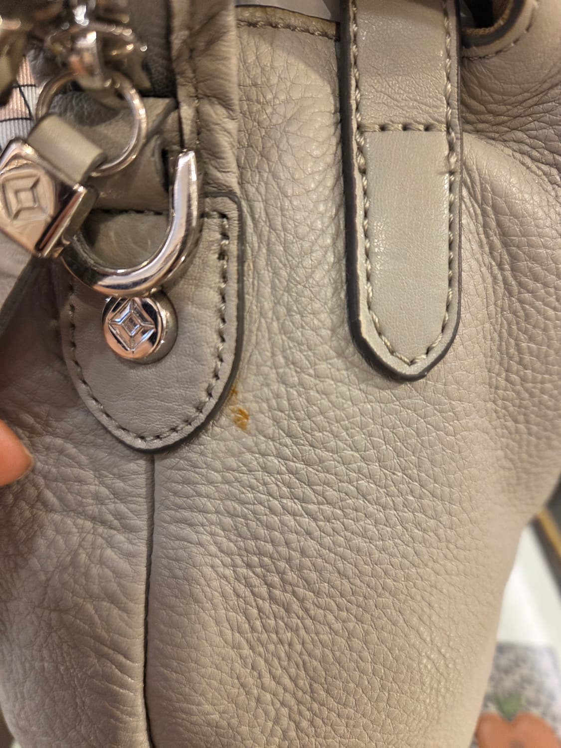 ALPHARD 알파드 채정안백 리얼레더 토드백 상품이미지6