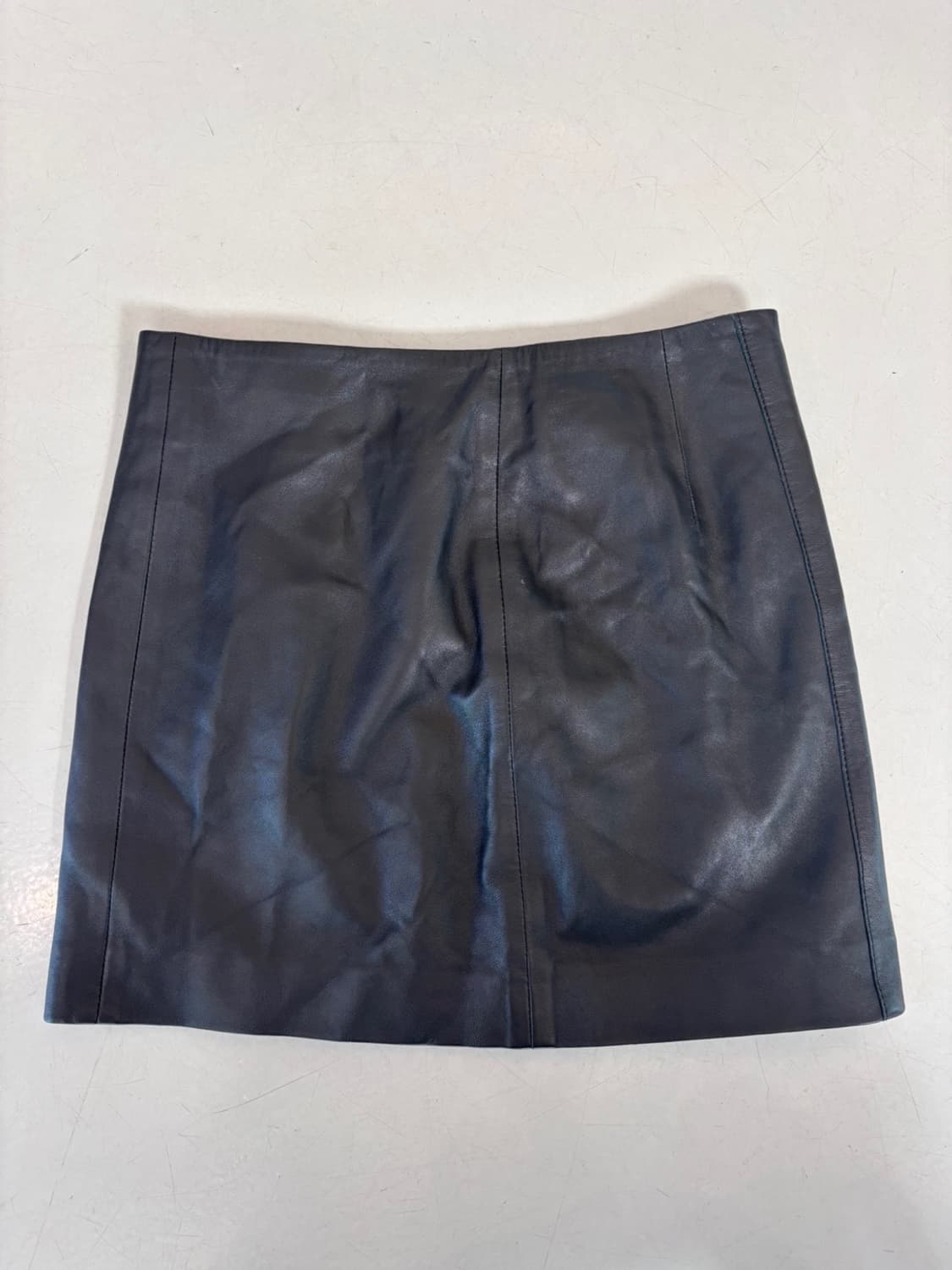 Vintage All Saints Leather Skirt 상품이미지6