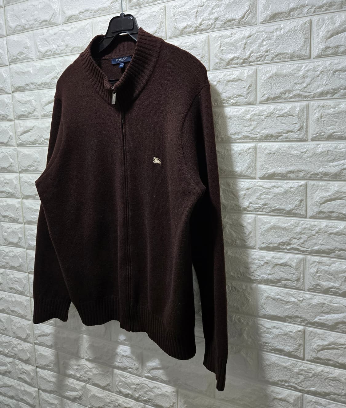 버버리 런던 풀집업 램스울 니트 자켓 95 상품이미지5