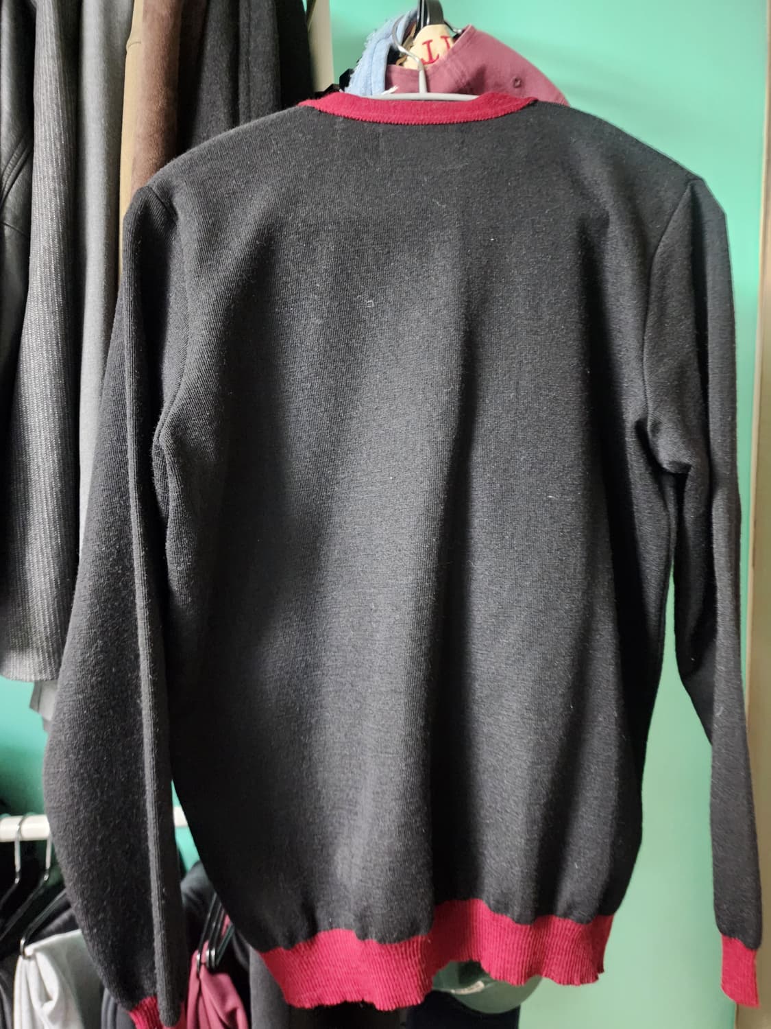 와코마리아 울 모헤어 가디건 M사이즈 상품이미지2