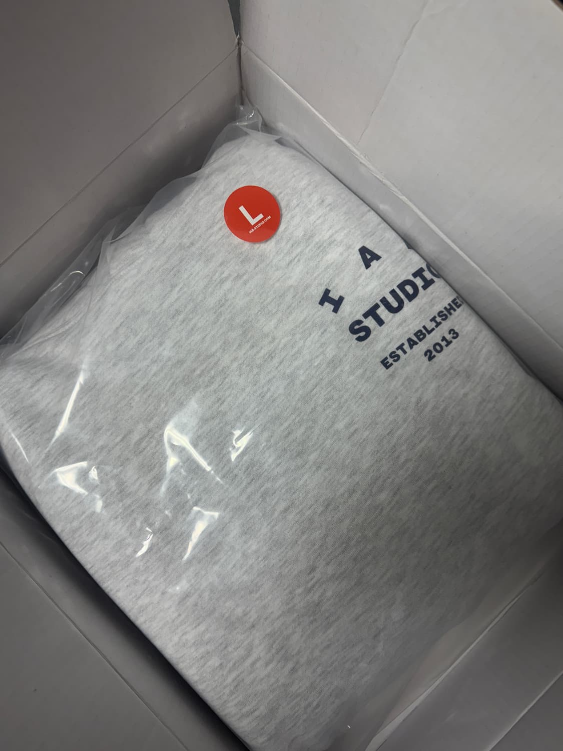 아이앱스튜디오 25 후드 라이트그레이 네이비 상품이미지1