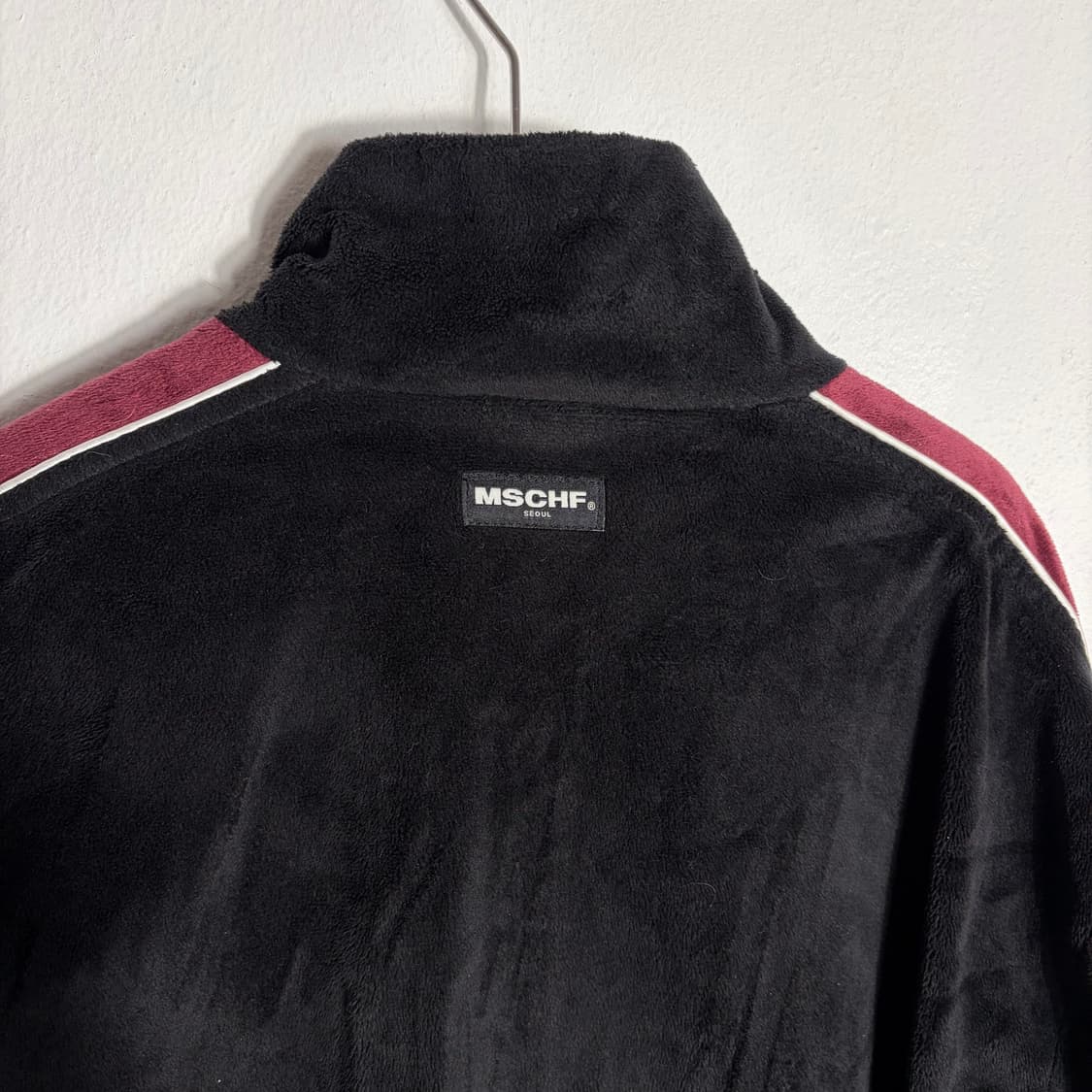 MSCHF 미스치프 벨루어  벨벳 트랙 자켓 블랙(Free) 상품이미지4