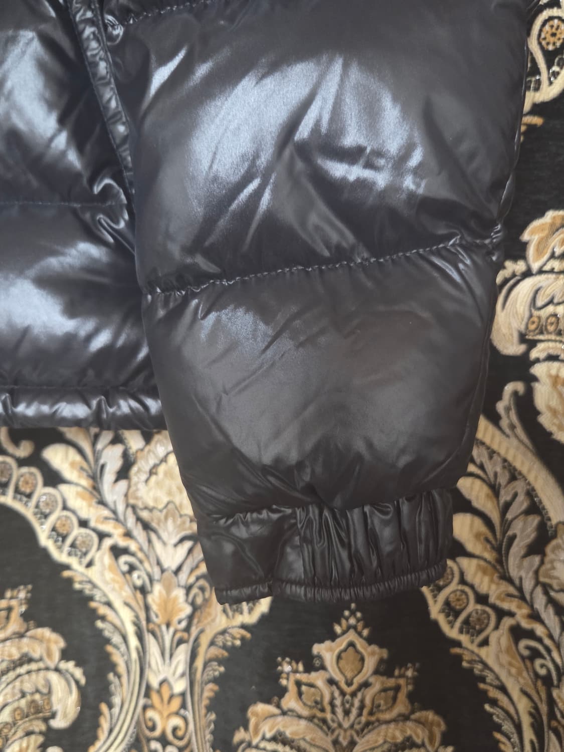 [풀구성]몽클레어 마야 블랙 유광 패딩 3 상품이미지5