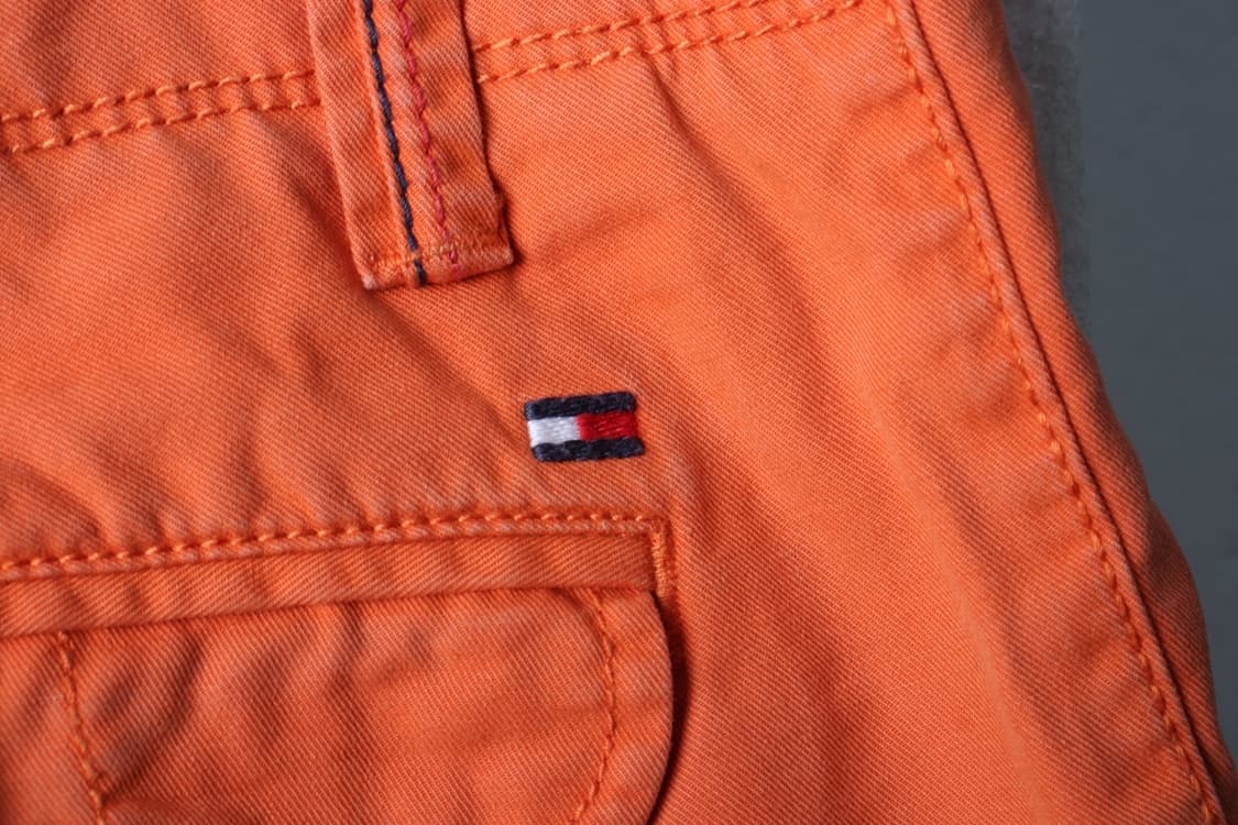 (L-XL) 타미힐피거 반바지 팬츠 작은얼룩 카고 오렌지 면-P9717 상품이미지5
