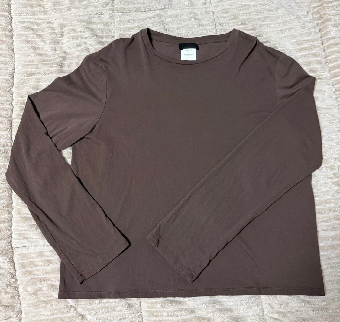 머듈 semi longsleeve 브라운 상품이미지5
