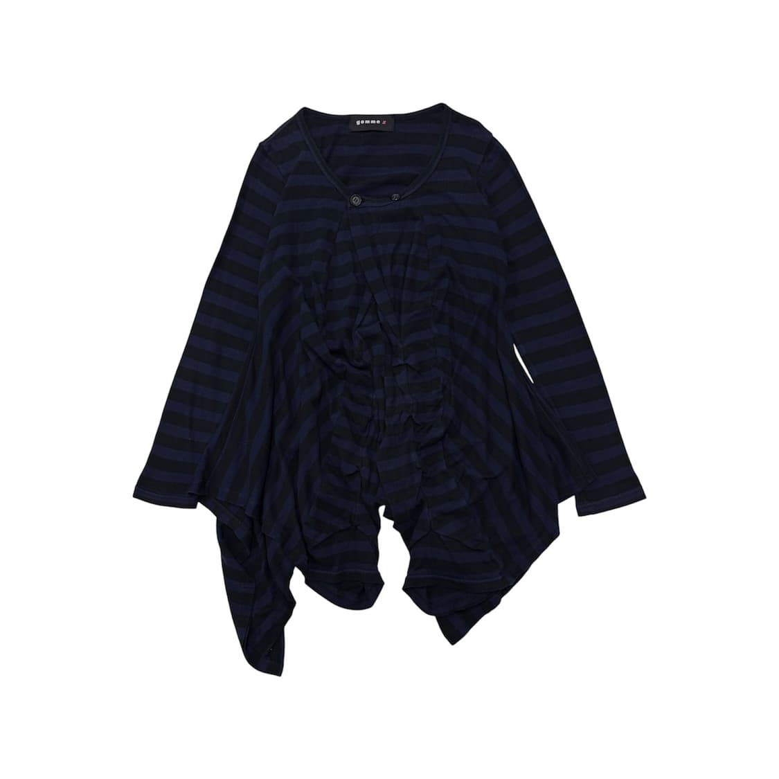 Gomme stripe asymmetric top 상품이미지1