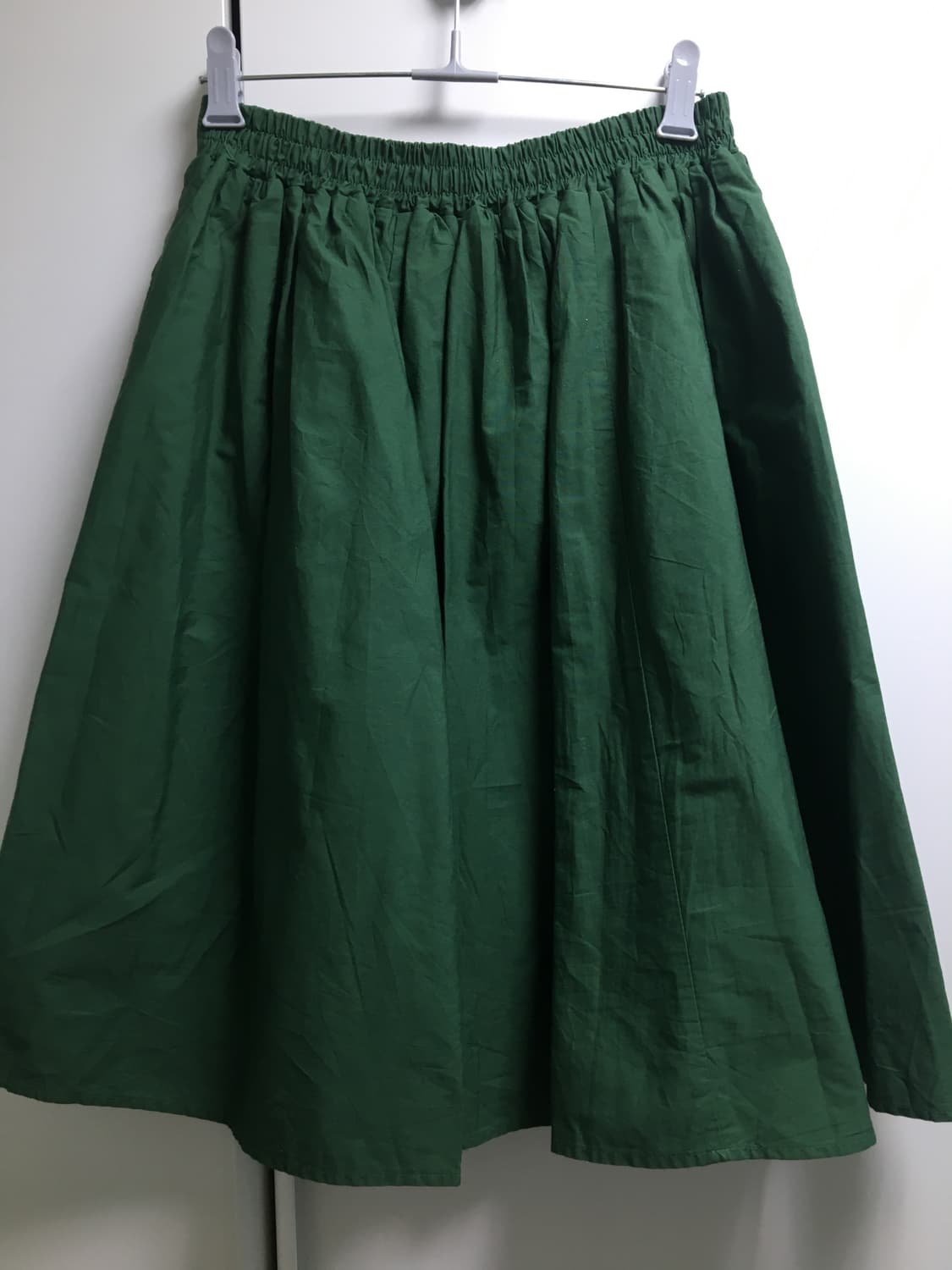 Green Midi Skirt 상품이미지1