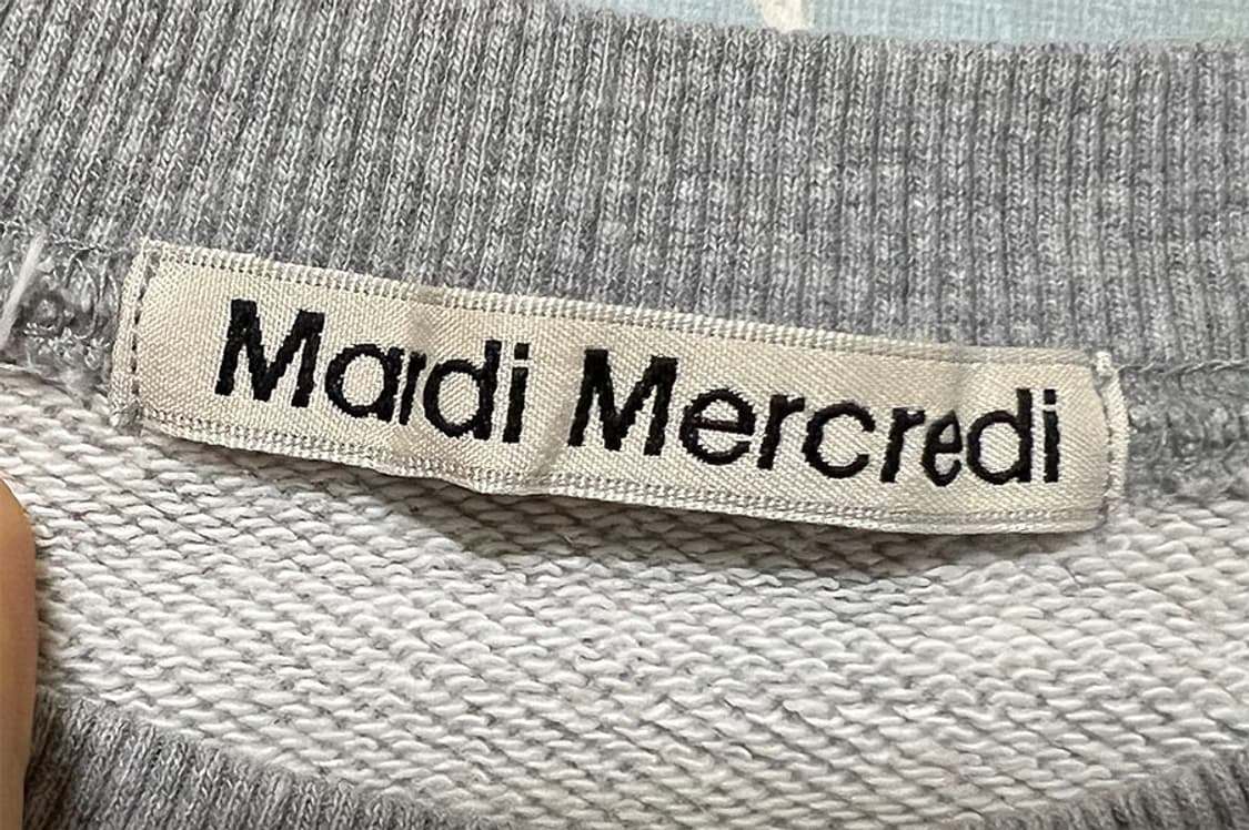 마르디메크르디 여자 맨투맨 오버핏 프리 최대 L 100 77 상품이미지3