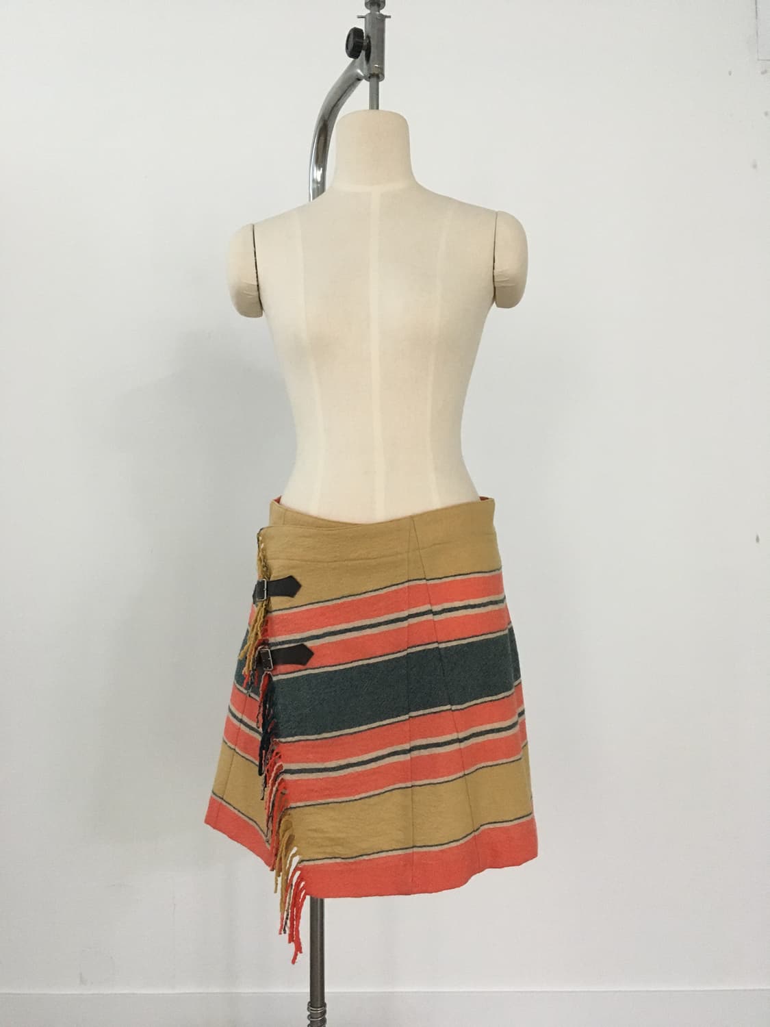 스나오 쿠와하라 프린지 랩스커트 상품이미지8