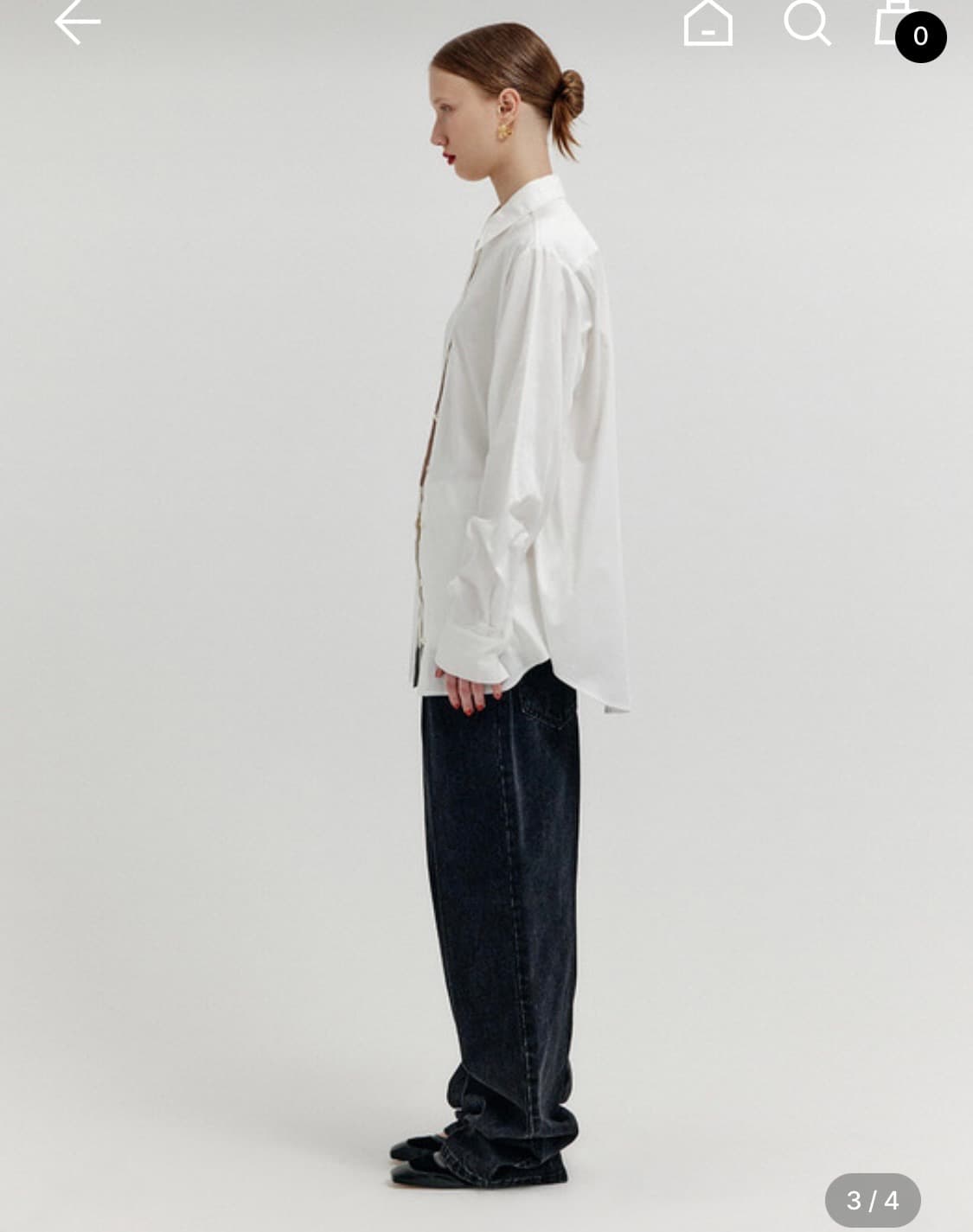 EENK XIEX DENIM PANTS 잉크 데님 흑청 상품이미지3