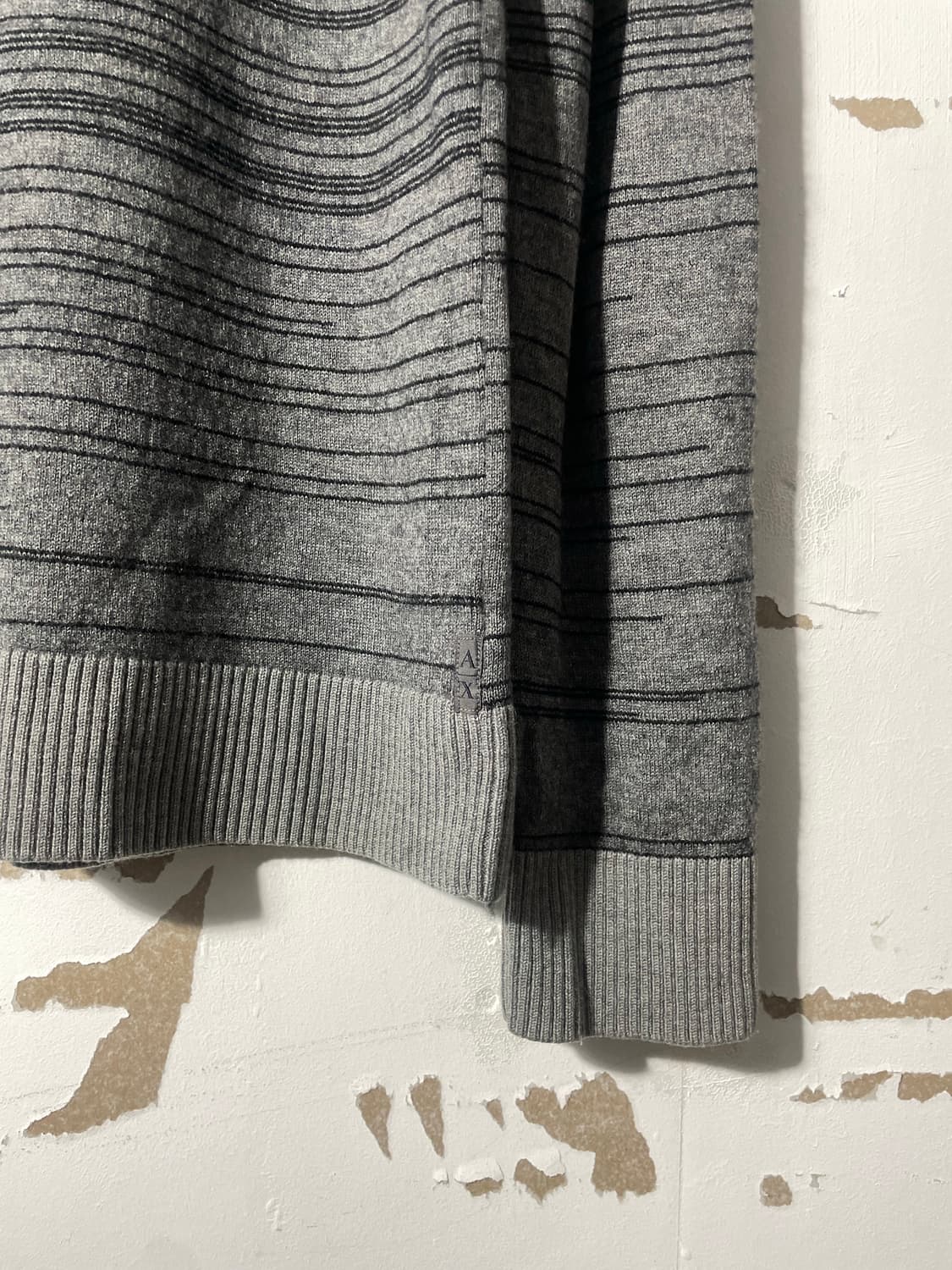 알마니 익스체인지 스트라이프 니트 상품이미지4