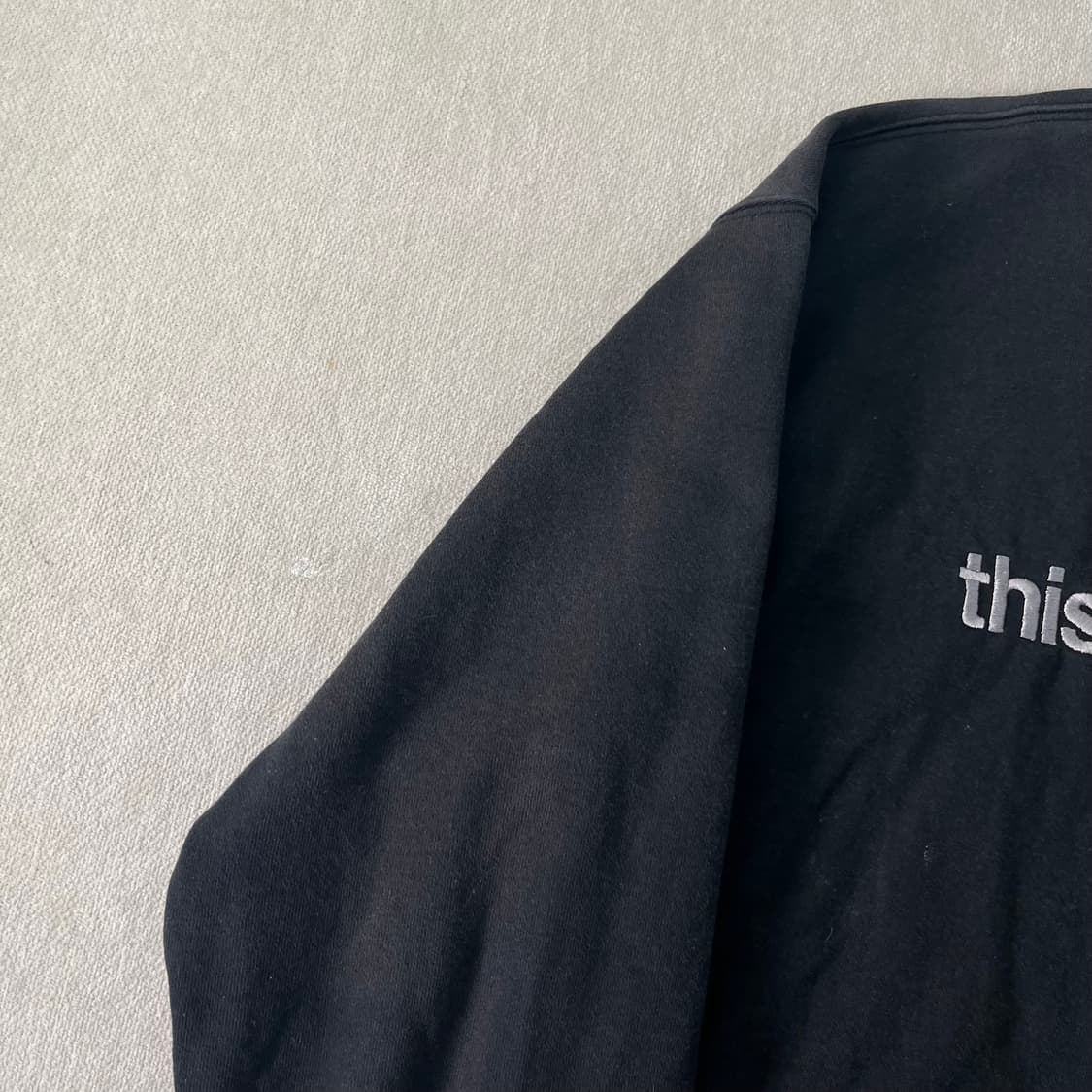 95 디스이즈네버댓 빅로고 맨투맨  상품이미지4