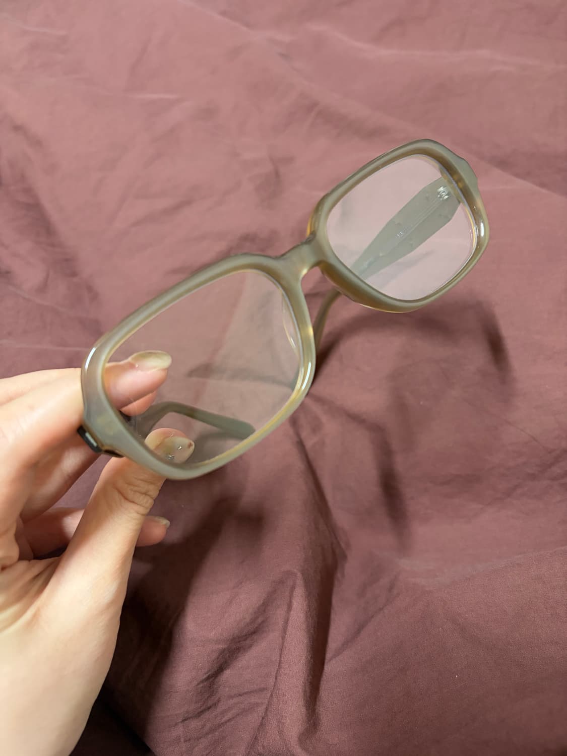 젠몬 X 마르지엘라 MM114 브라운 클리어 상품이미지3