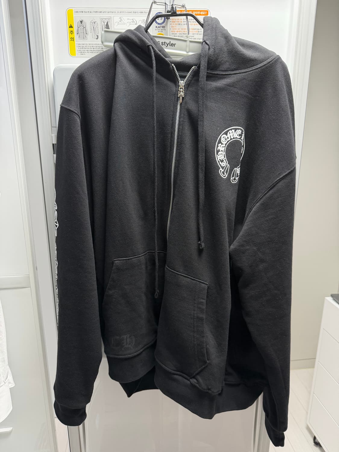 크롬하츠 홀스슈 헤비웨이트 후드 집업 XXL 새상품 상품이미지1