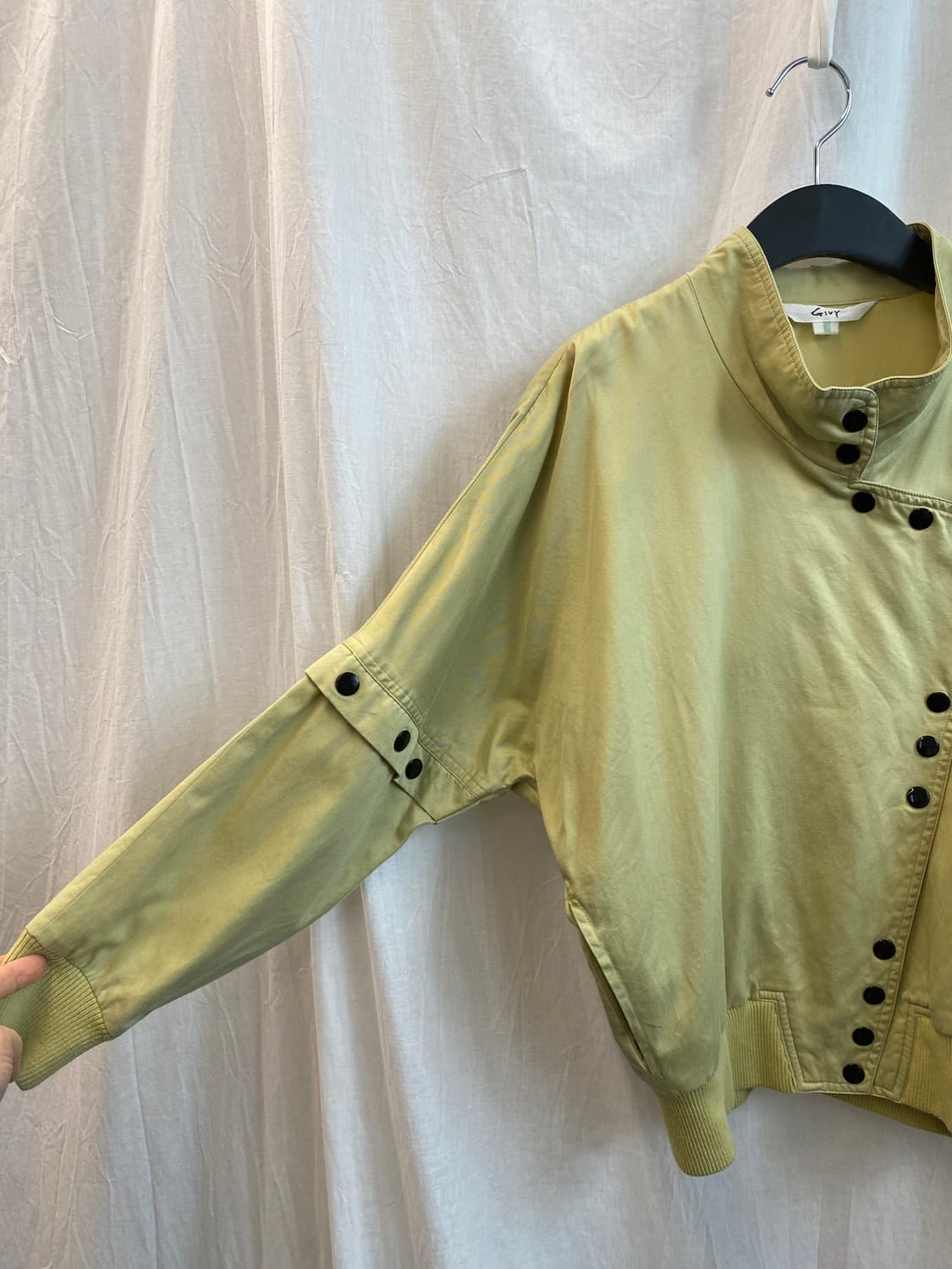 연두 가오리핏 점퍼(M-L) 상품이미지7