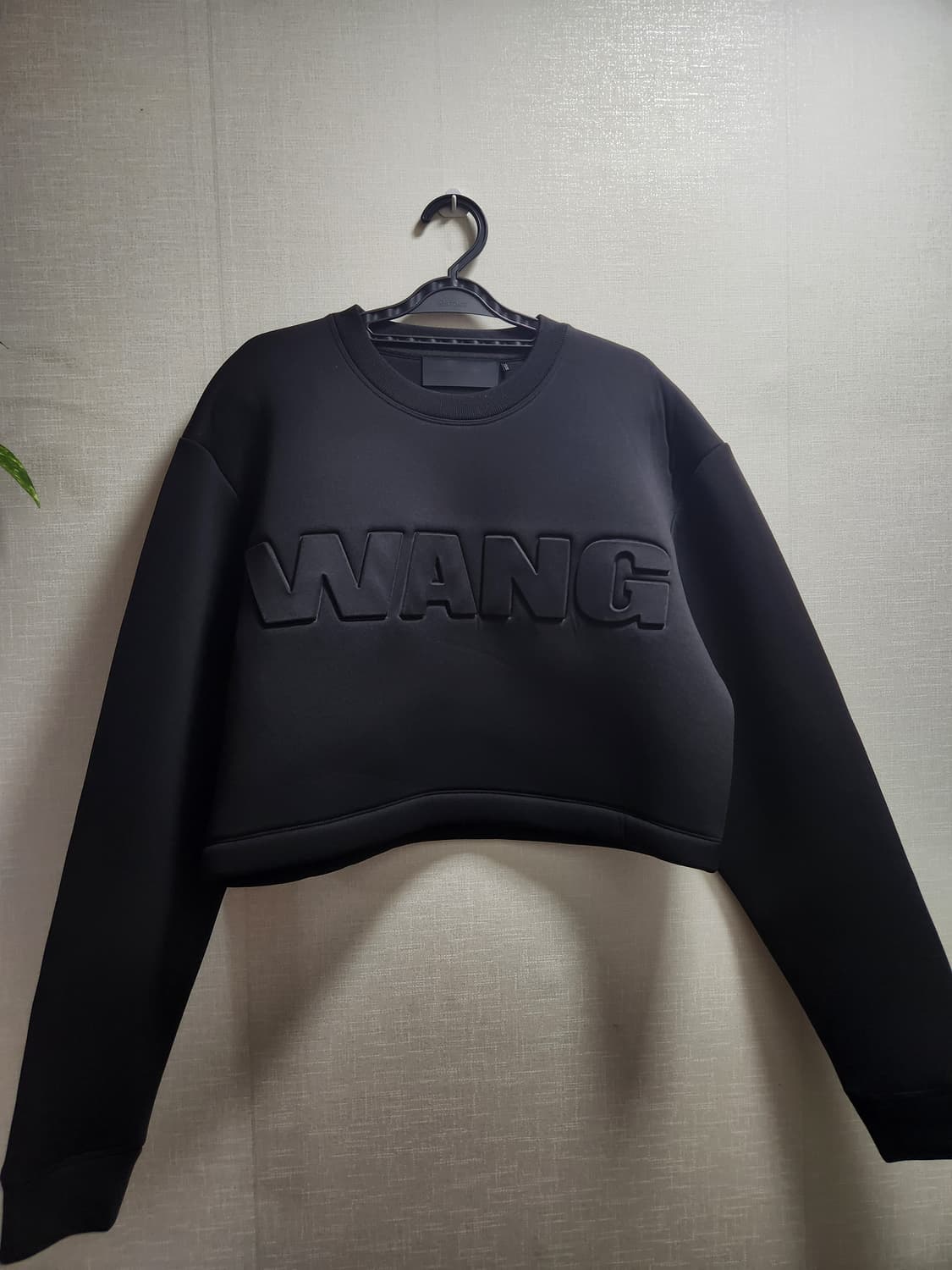 알렉산더 왕 × H&M 크롭 맨투맨 상품이미지1
