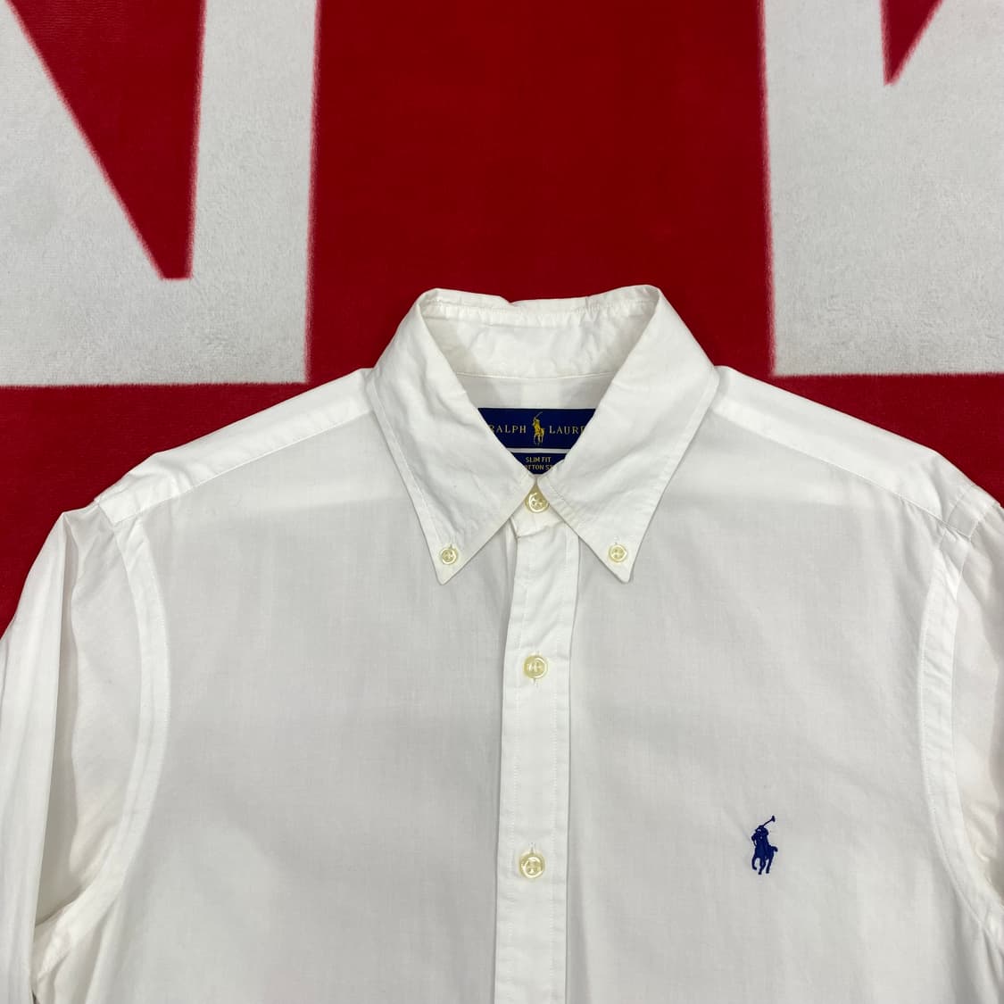 폴로 화이트 셔츠 S  상품이미지3