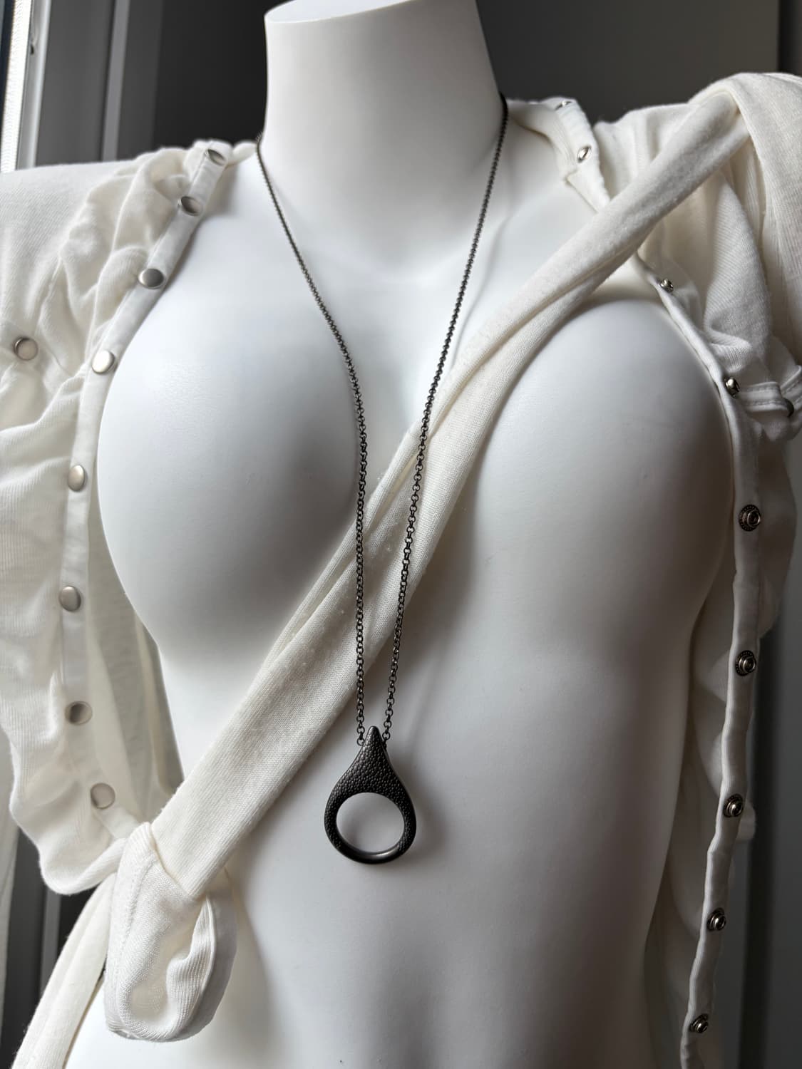 Vintage Black Loop necklace 목걸이 상품이미지1