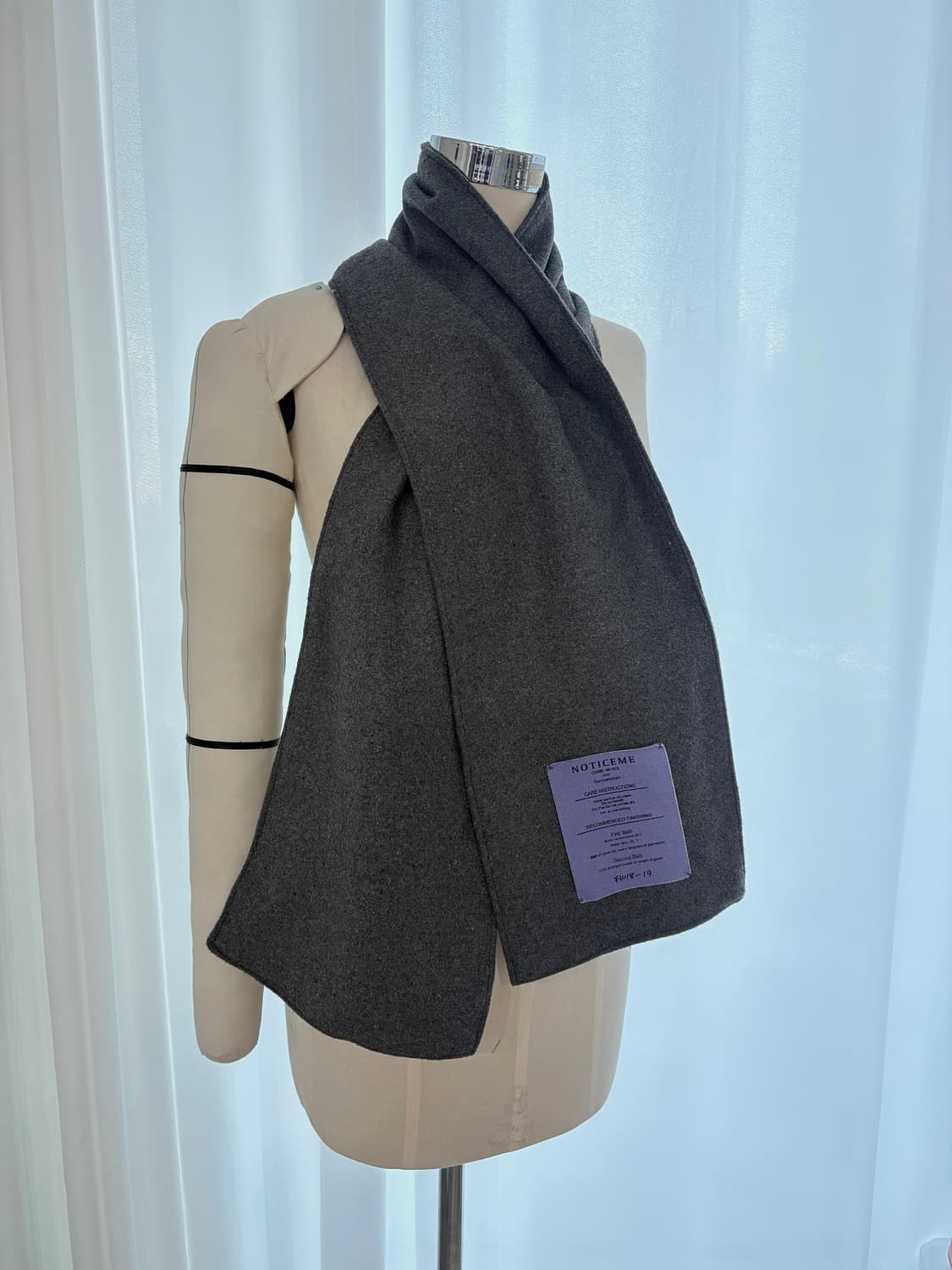 100%울 목도리 상품이미지3