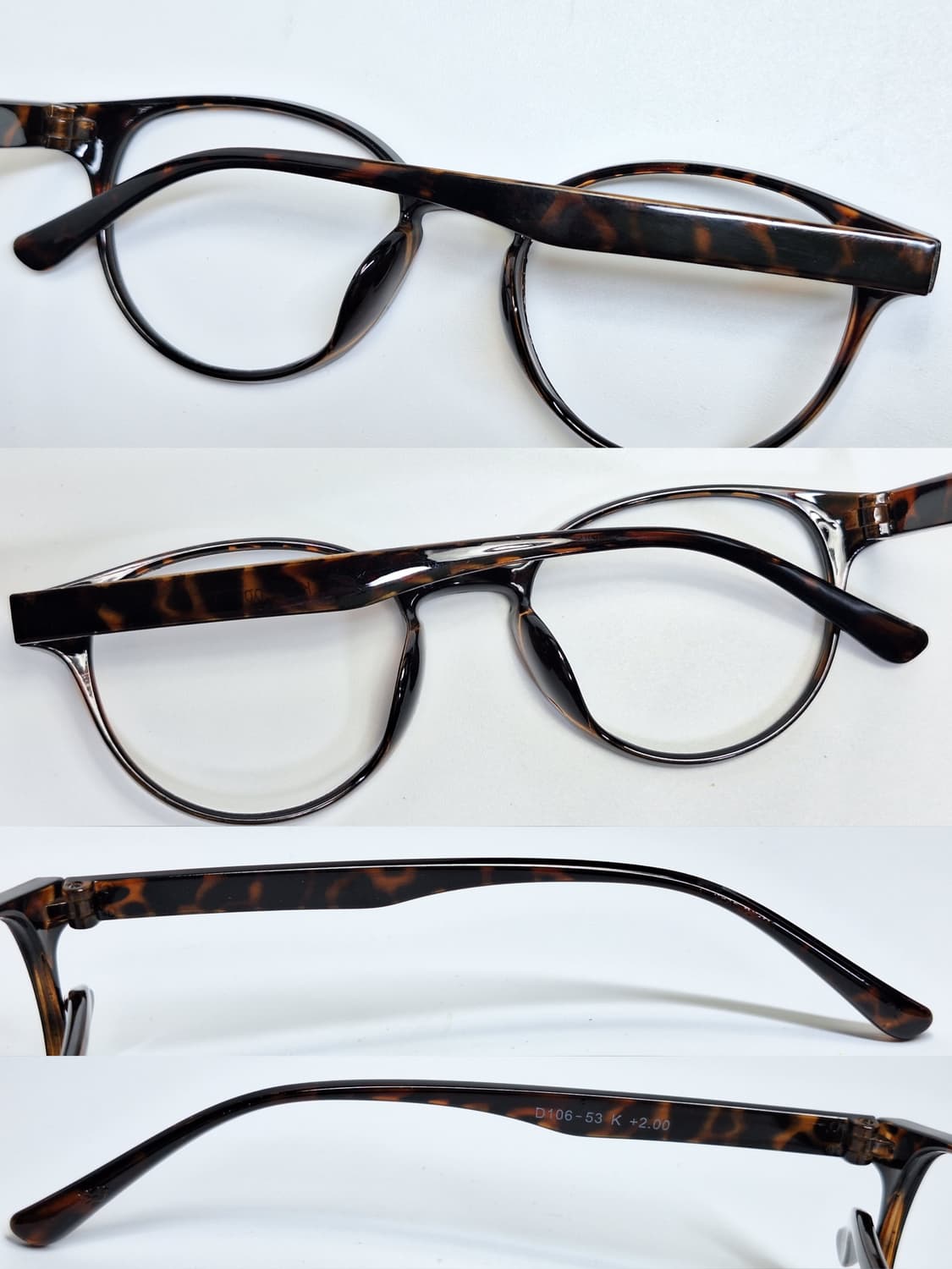 보스턴 호피 뿔테 안경테 D106-53 일본 수입 빈티지 클래식 레트로  상품이미지4