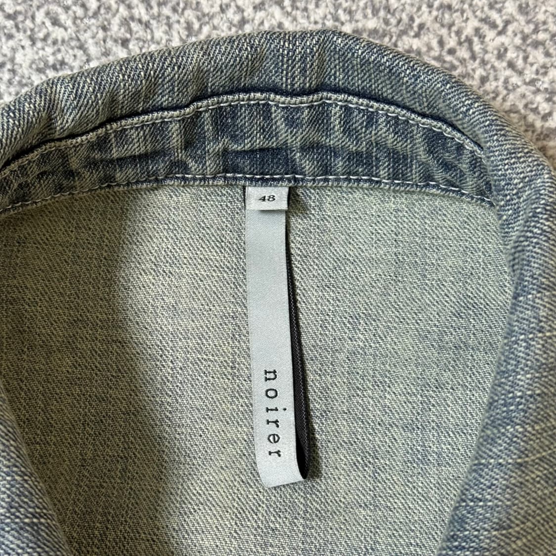 [정가 15만원] 노이어 데님자켓 48 상품이미지6