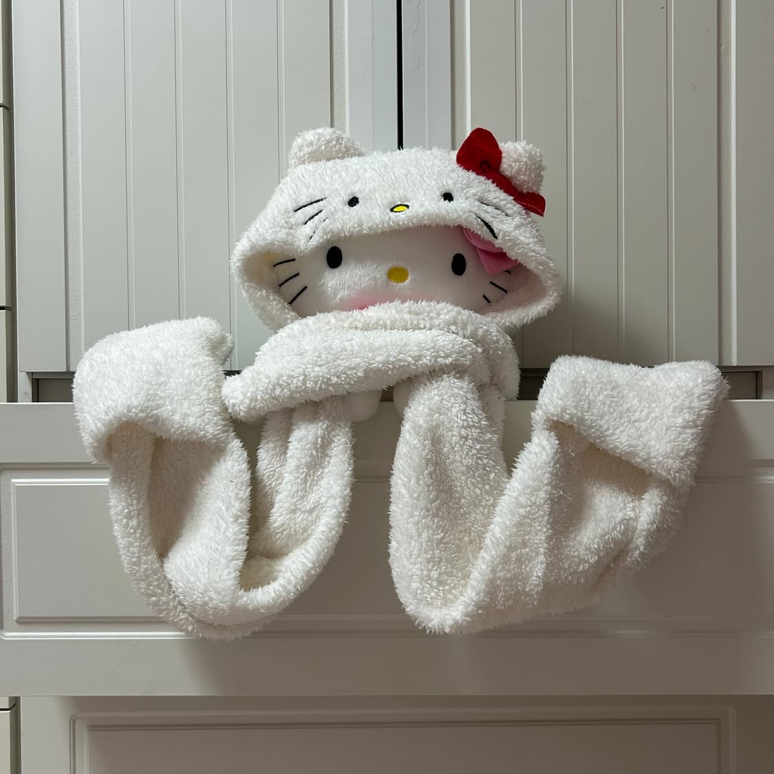 헬로키티 목도리 모자 장갑 새상품  상품이미지2