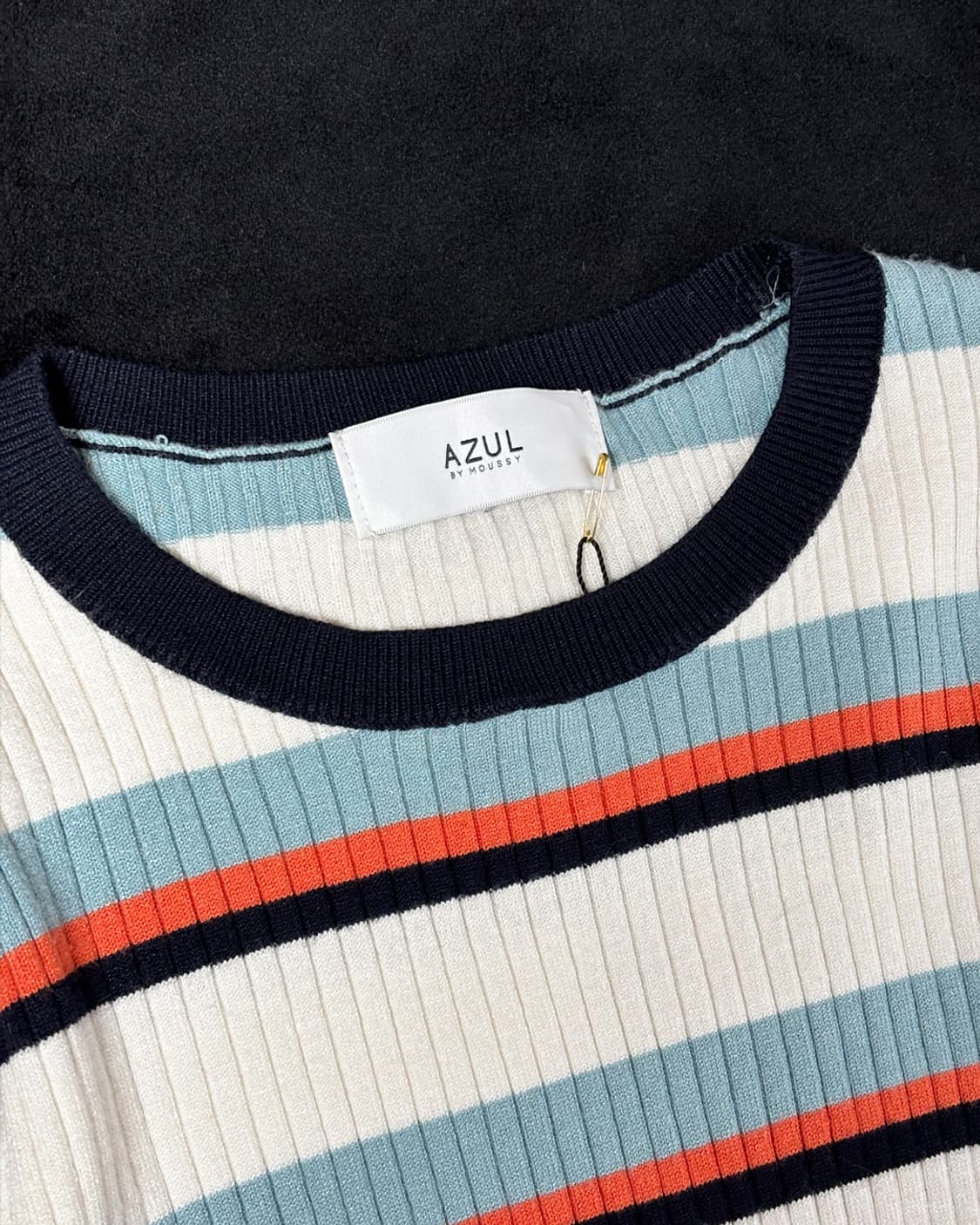 일본빈티지 AZUL 니트 티셔츠 상품이미지3